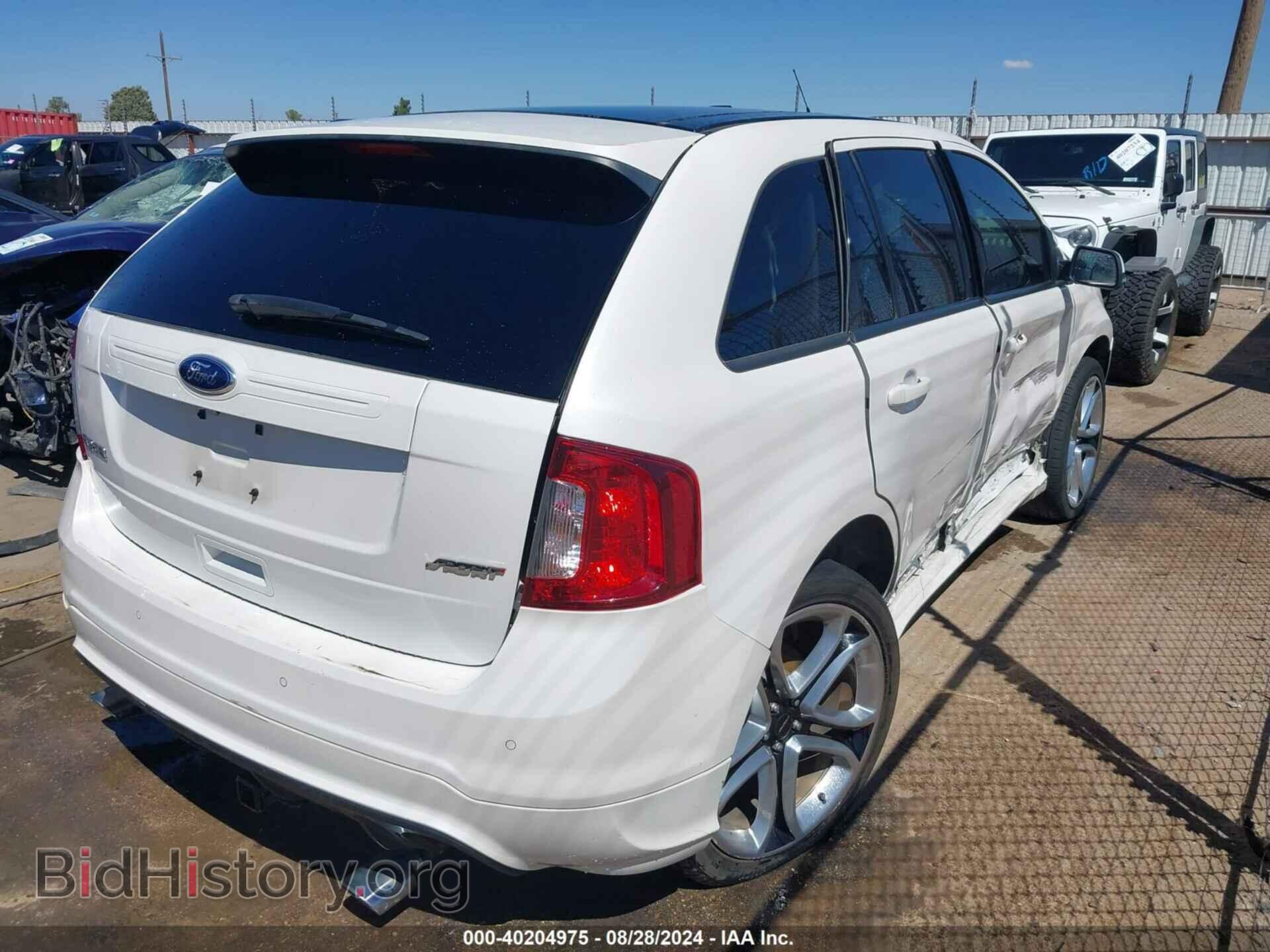 2014 FORD EDGE - VIN: 2FMDK3AK2EBA10253 - Photo 4
