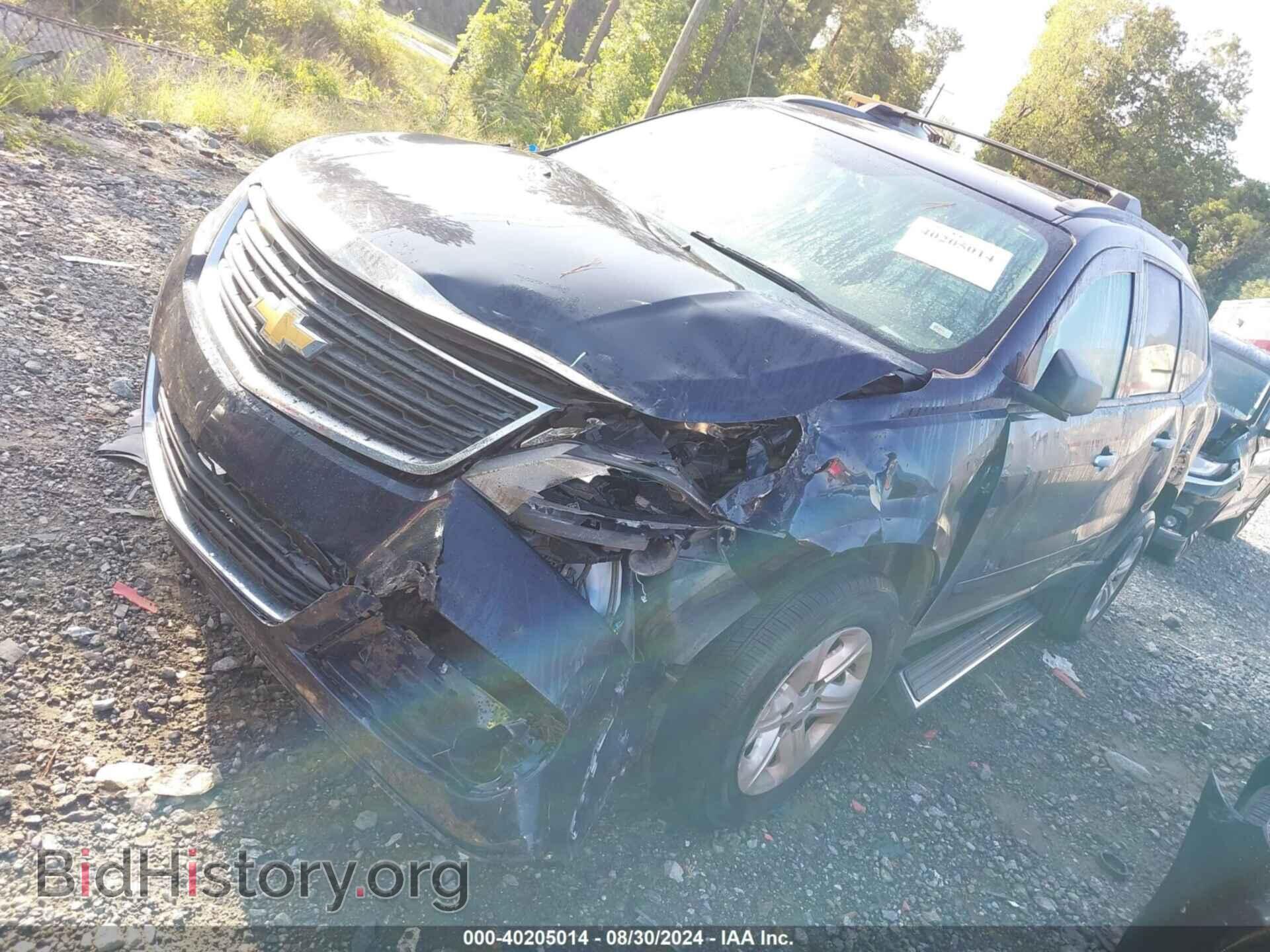 2015 CHEVROLET TRAVERSE - VIN: 1GNKRFKD7FJ388128 - Фото 2
