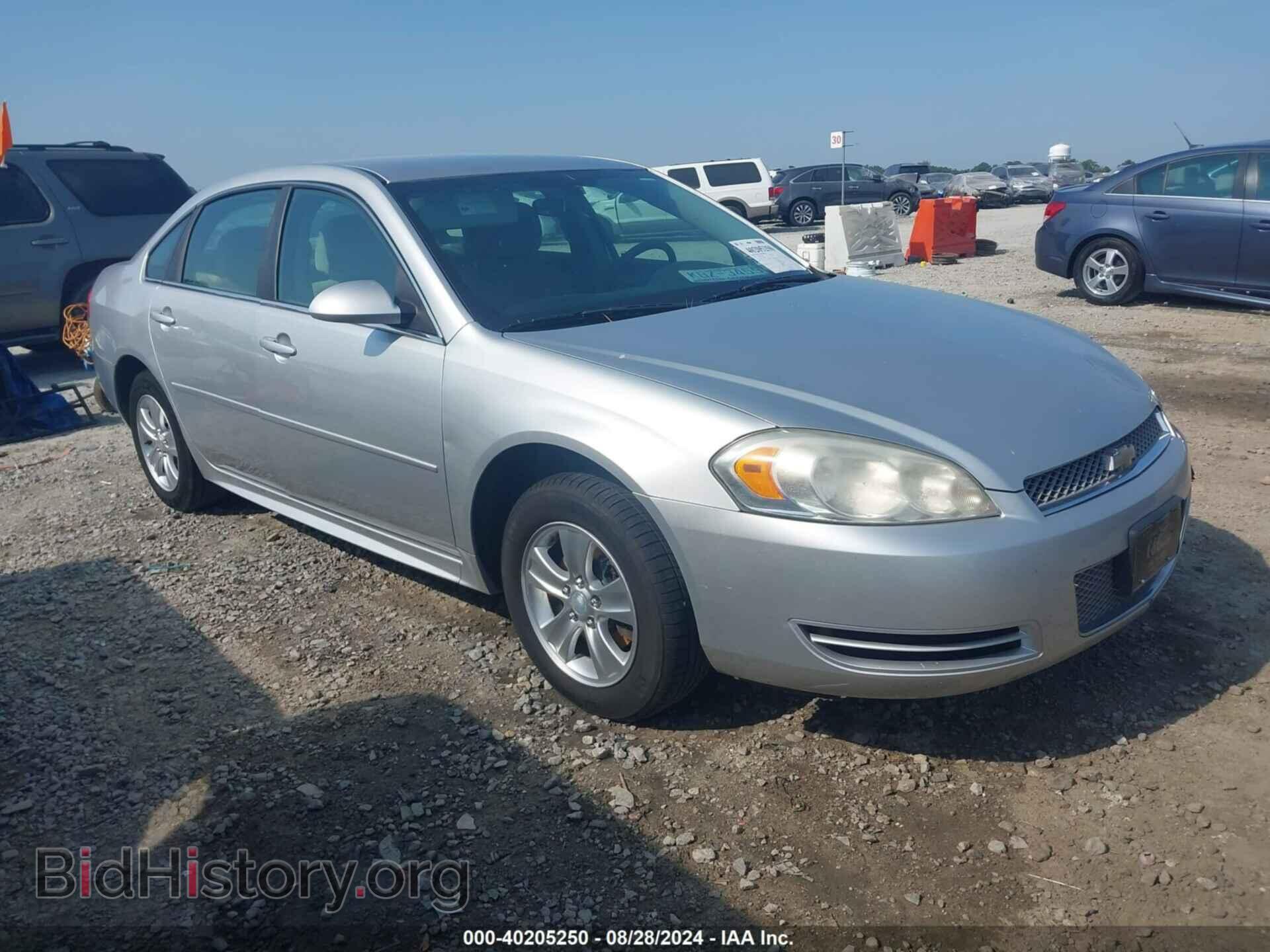 Photo 2G1WF5E32D1255258 - CHEVROLET IMPALA 2013