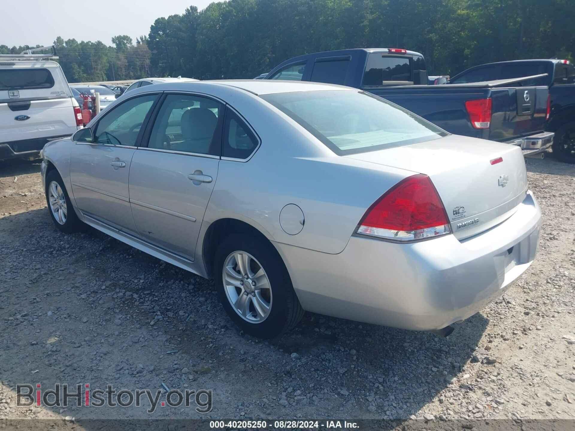 2013 CHEVROLET IMPALA - VIN: 2G1WF5E32D1255258 - Фото 3