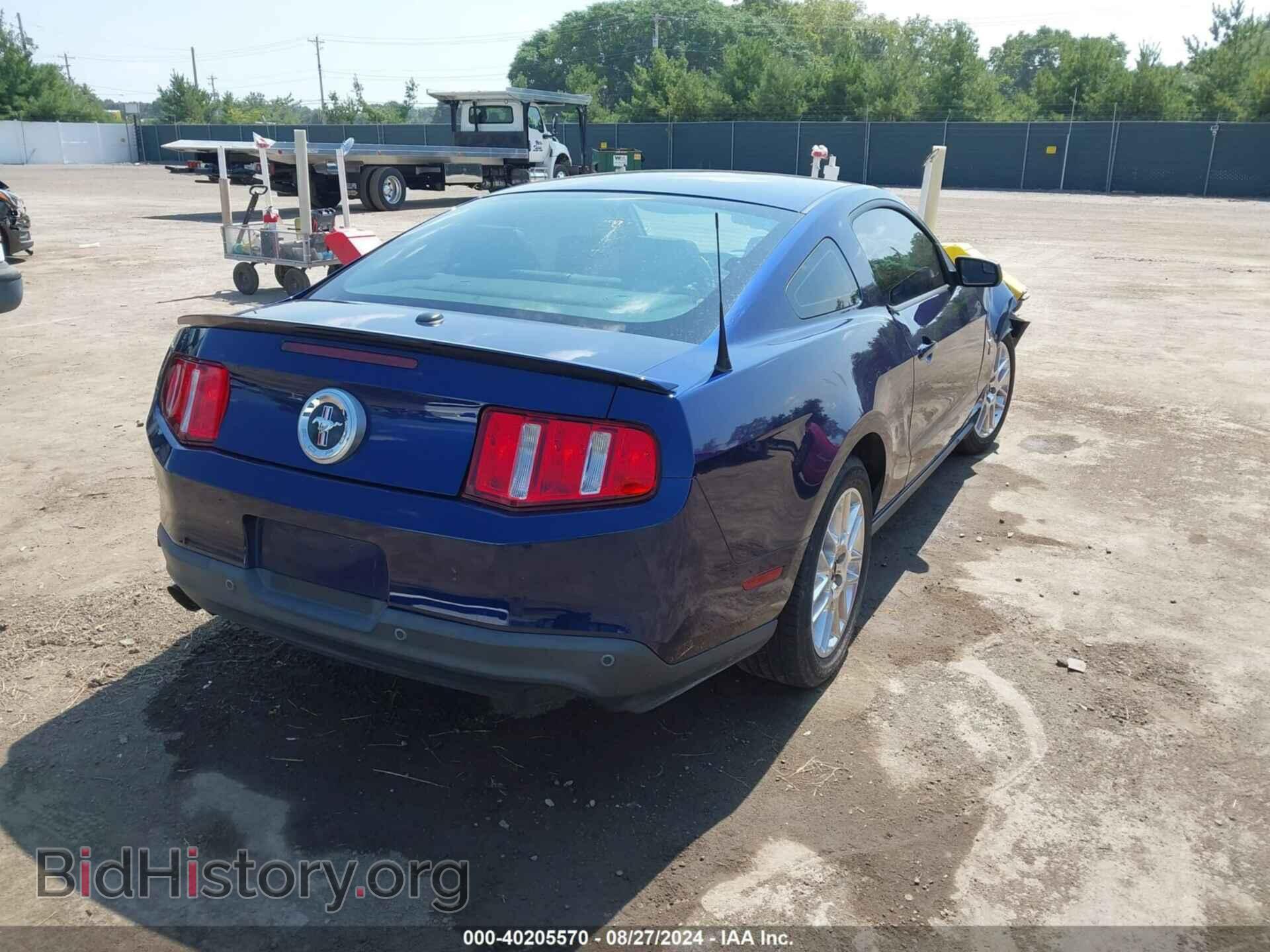 2012 FORD MUSTANG - VIN: 1ZVBP8AM9C5275021 - Фото 4