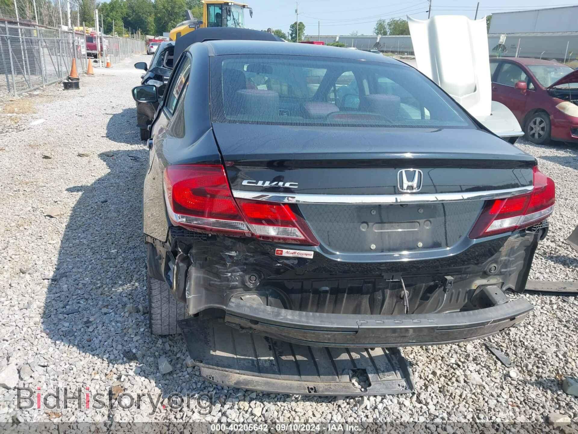 2014 HONDA CIVIC - VIN: 19XFB2F85EE009322 - Фото 6