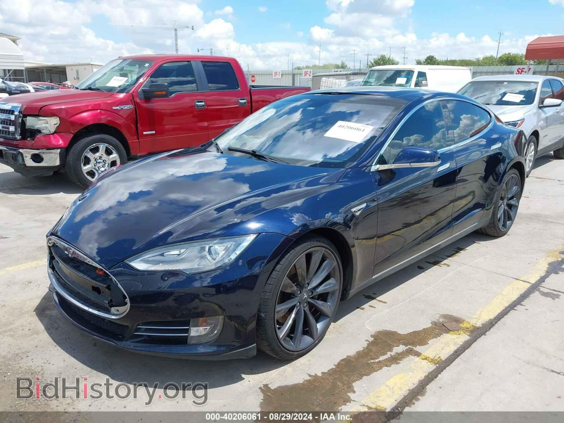 2013 TESLA MODEL S - VIN: 5YJSA1DP1DFP12706 - Photo 2