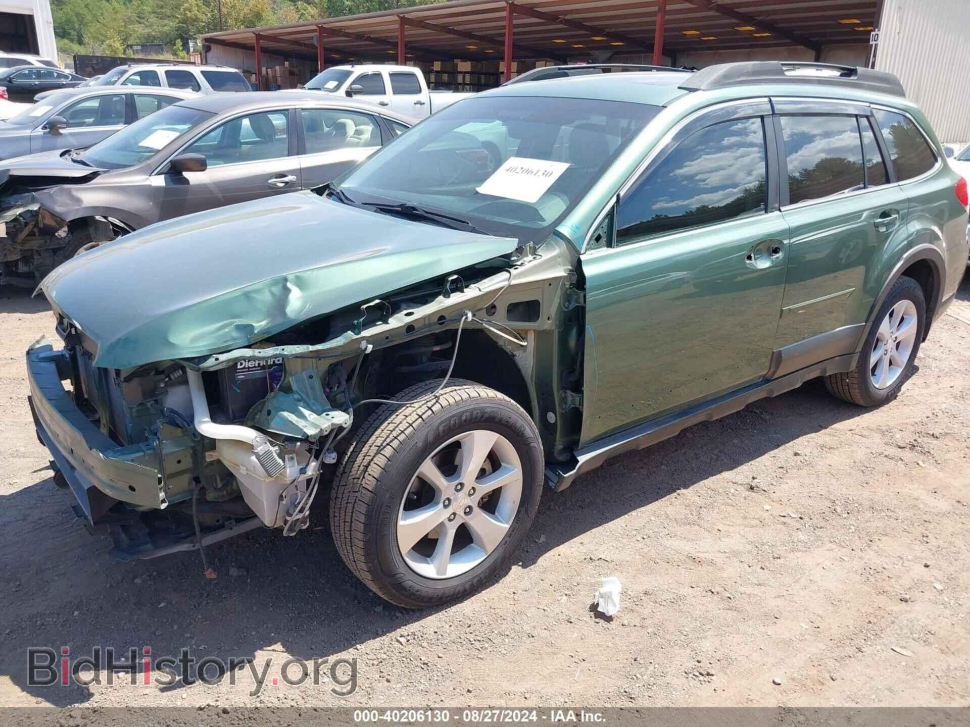 2013 SUBARU OUTBACK - VIN: 4S4BRCPCXD3266884 - Фото 2