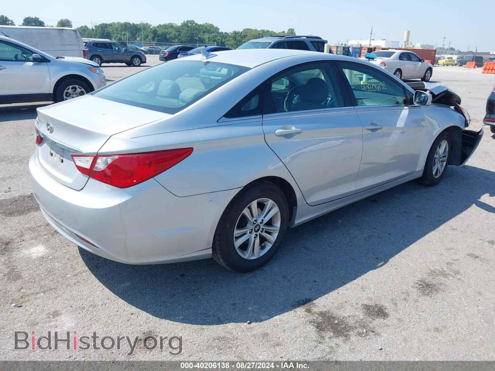 2012 HYUNDAI SONATA - VIN: 5NPEB4AC5CH425592 - Фото 4