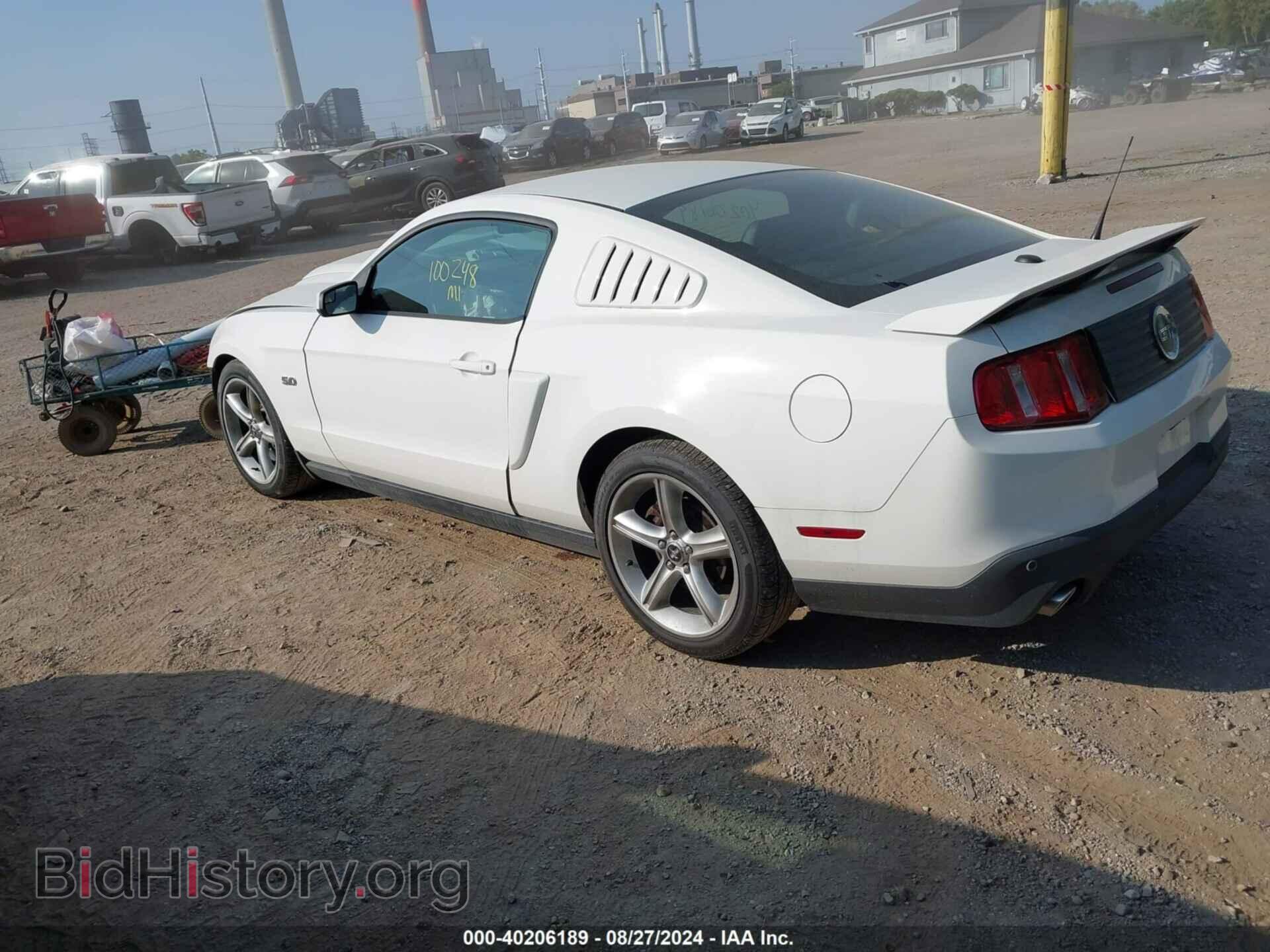 2012 FORD MUSTANG - VIN: 1ZVBP8CF0C5255996 - Фото 3