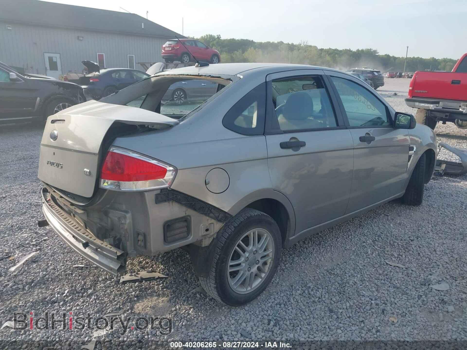 2008 FORD FOCUS - VIN: 1FAHP35N58W211746 - Фото 4