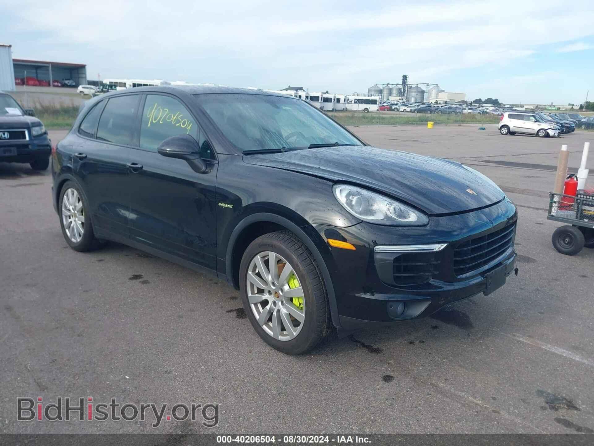 Фотография WP1AE2A21FLA53877 - PORSCHE CAYENNE E-HYBRID 2015