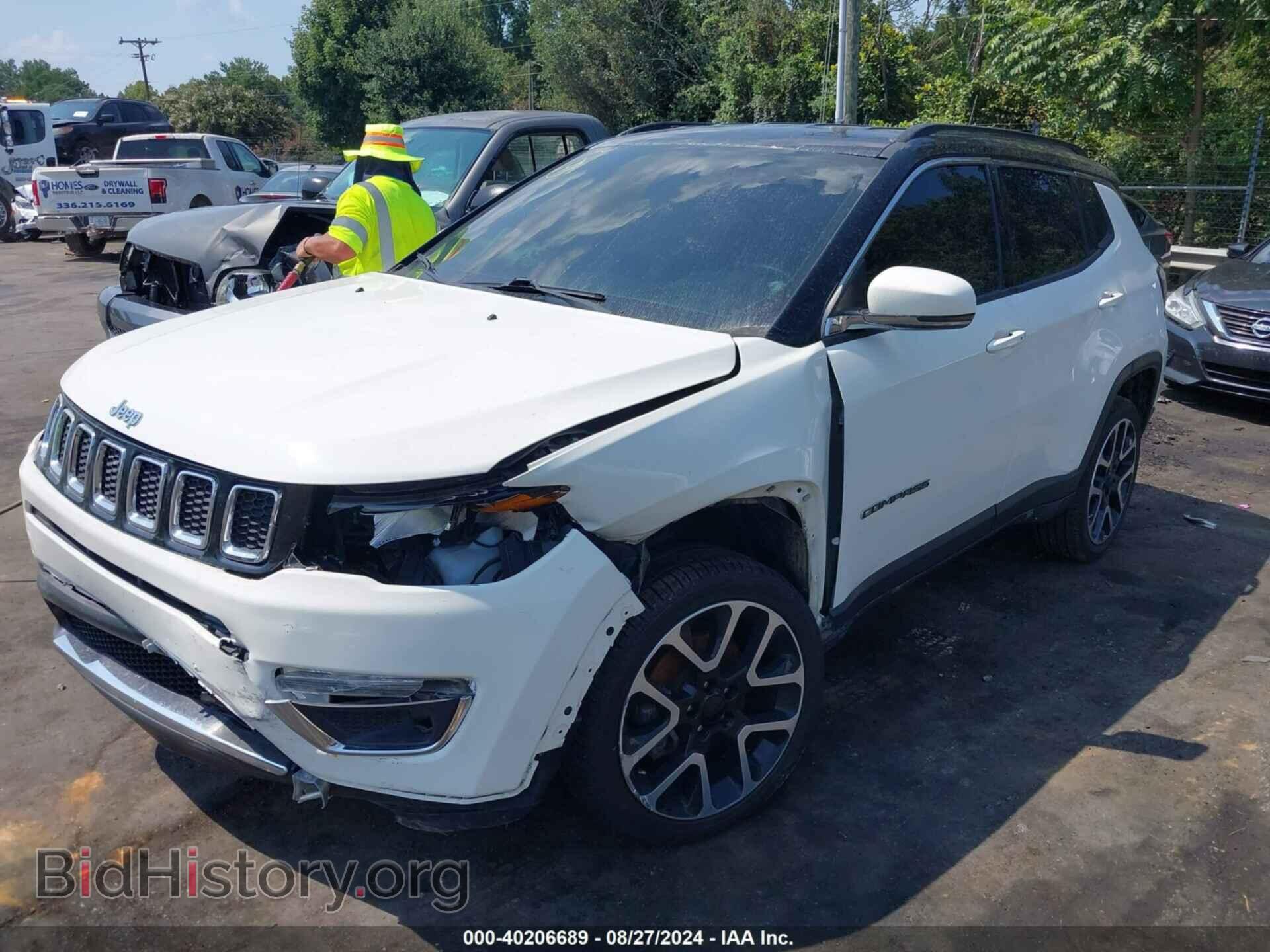 2018 JEEP COMPASS - VIN: 3C4NJDCB0JT281308 - Фото 2