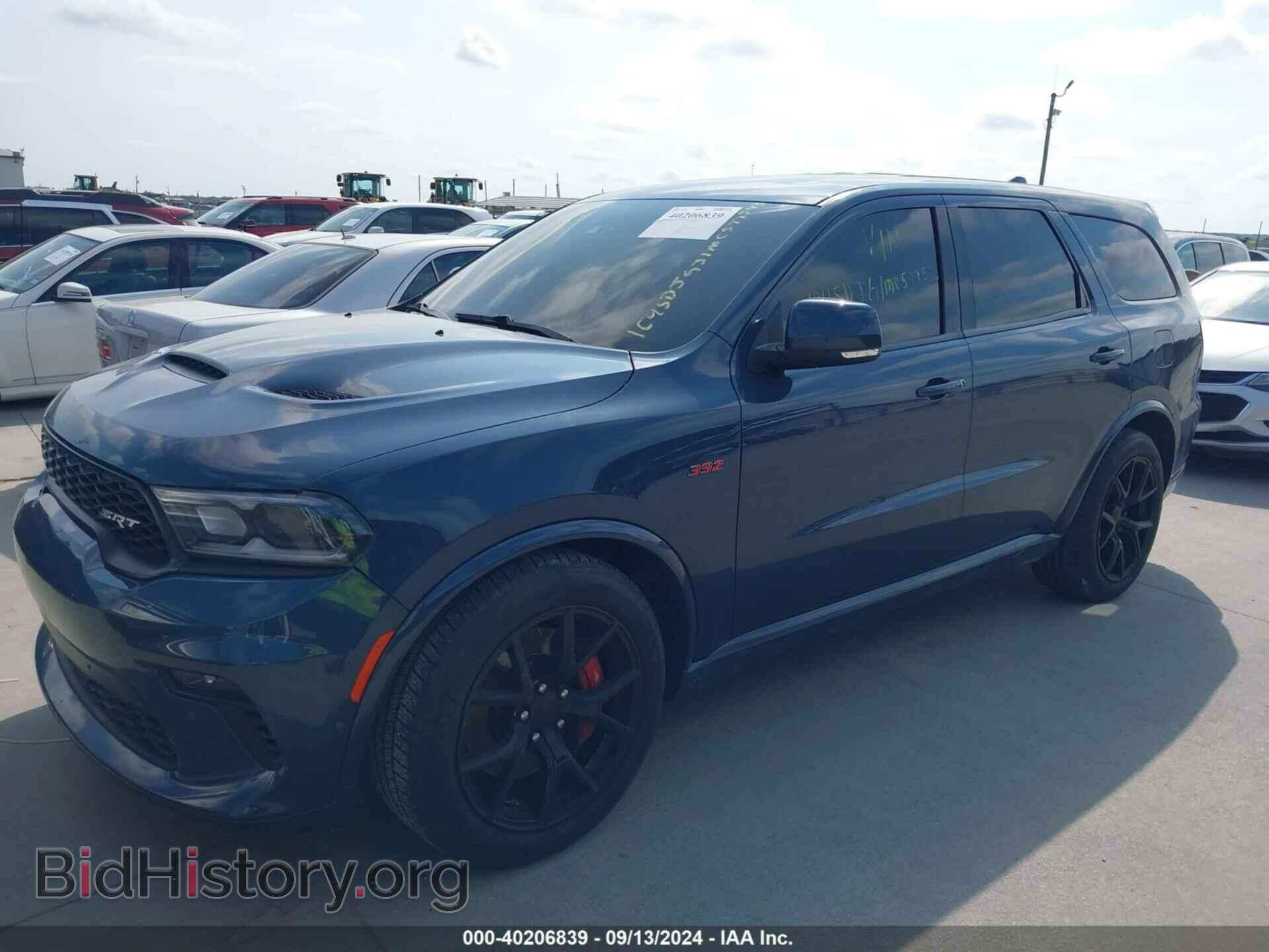 2021 DODGE DURANGO - VIN: 1C4SDJGJ1MC577593 - Фото 2