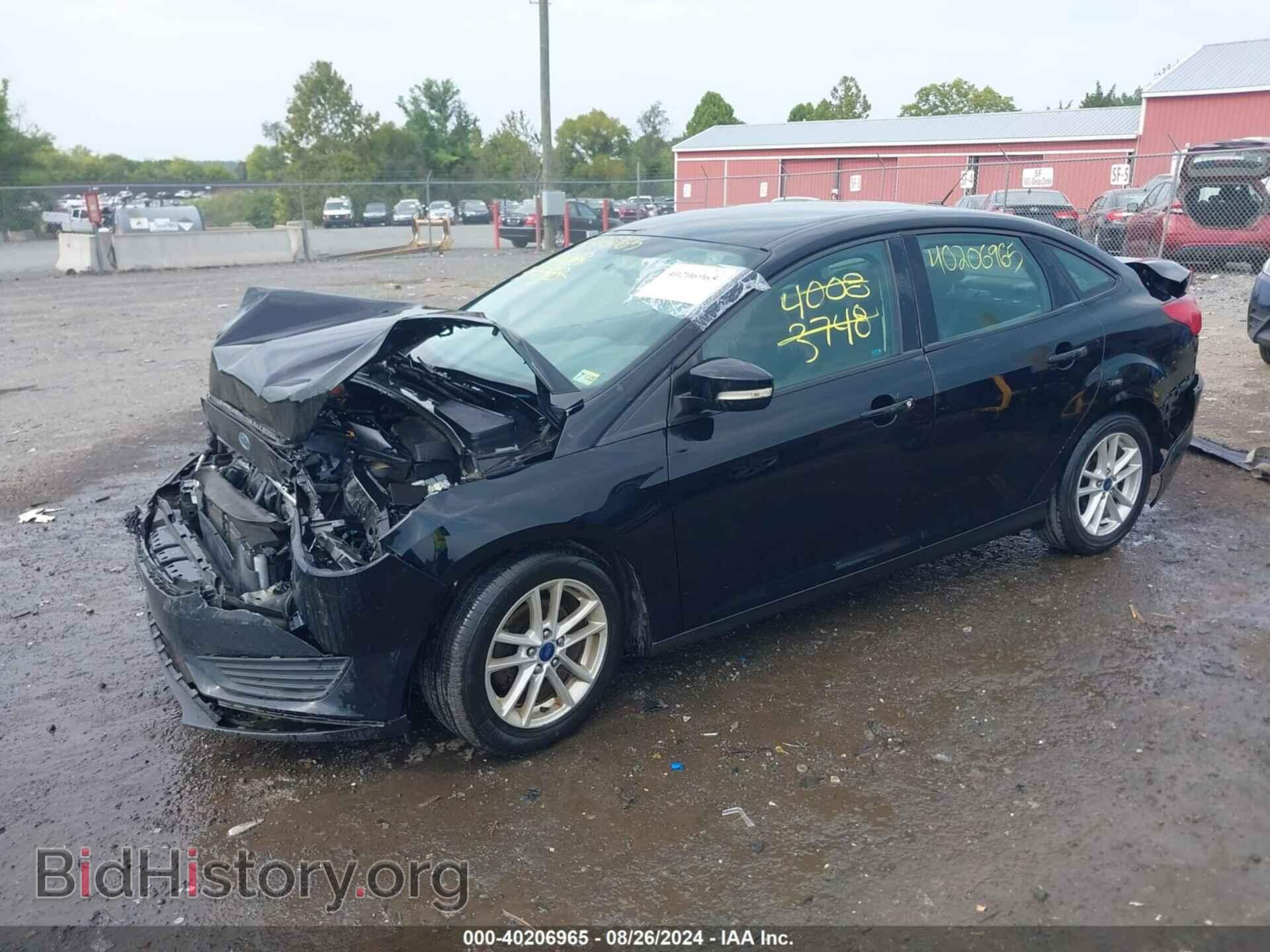 2017 FORD FOCUS - VIN: 1FADP3F2XHL323172 - Фото 2