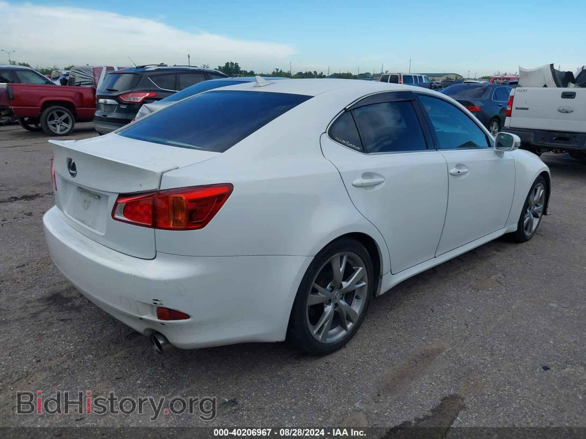 2010 LEXUS IS 250 - VIN: JTHBF5C25A5121093 - Фото 4
