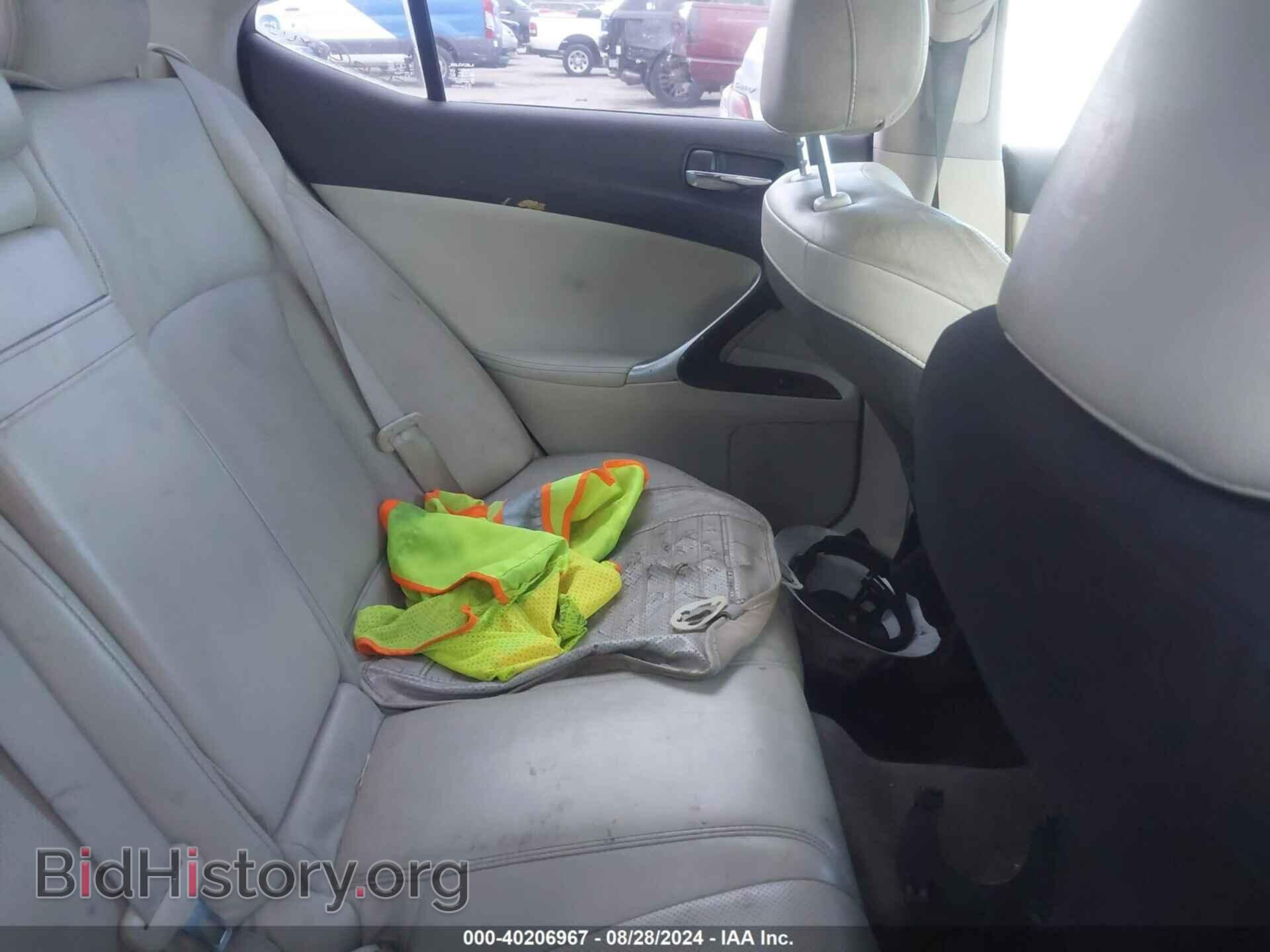 2010 LEXUS IS 250 - VIN: JTHBF5C25A5121093 - Фото 8