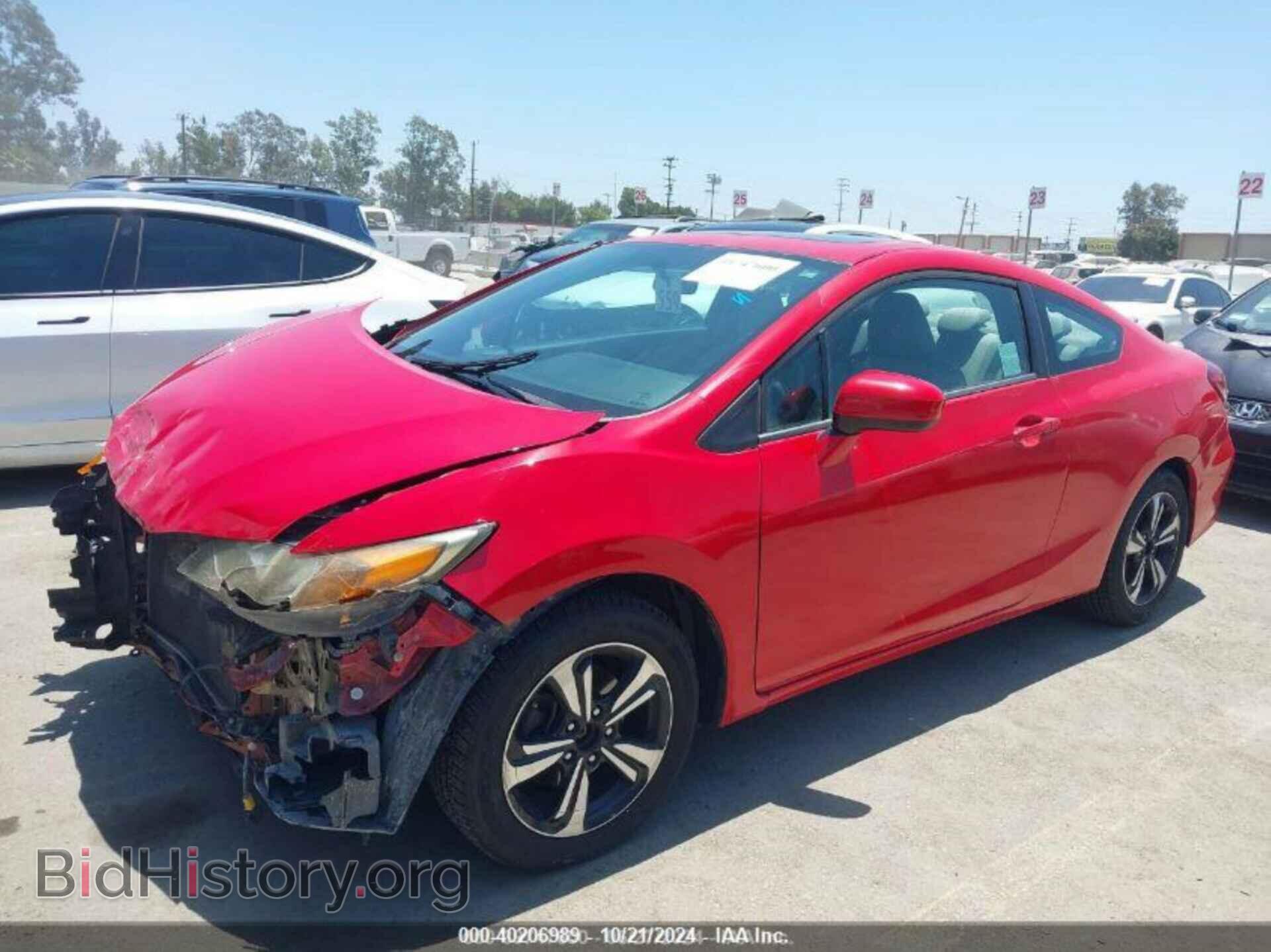 2014 HONDA CIVIC - VIN: 2HGFG3B87EH509470 - Фото 2