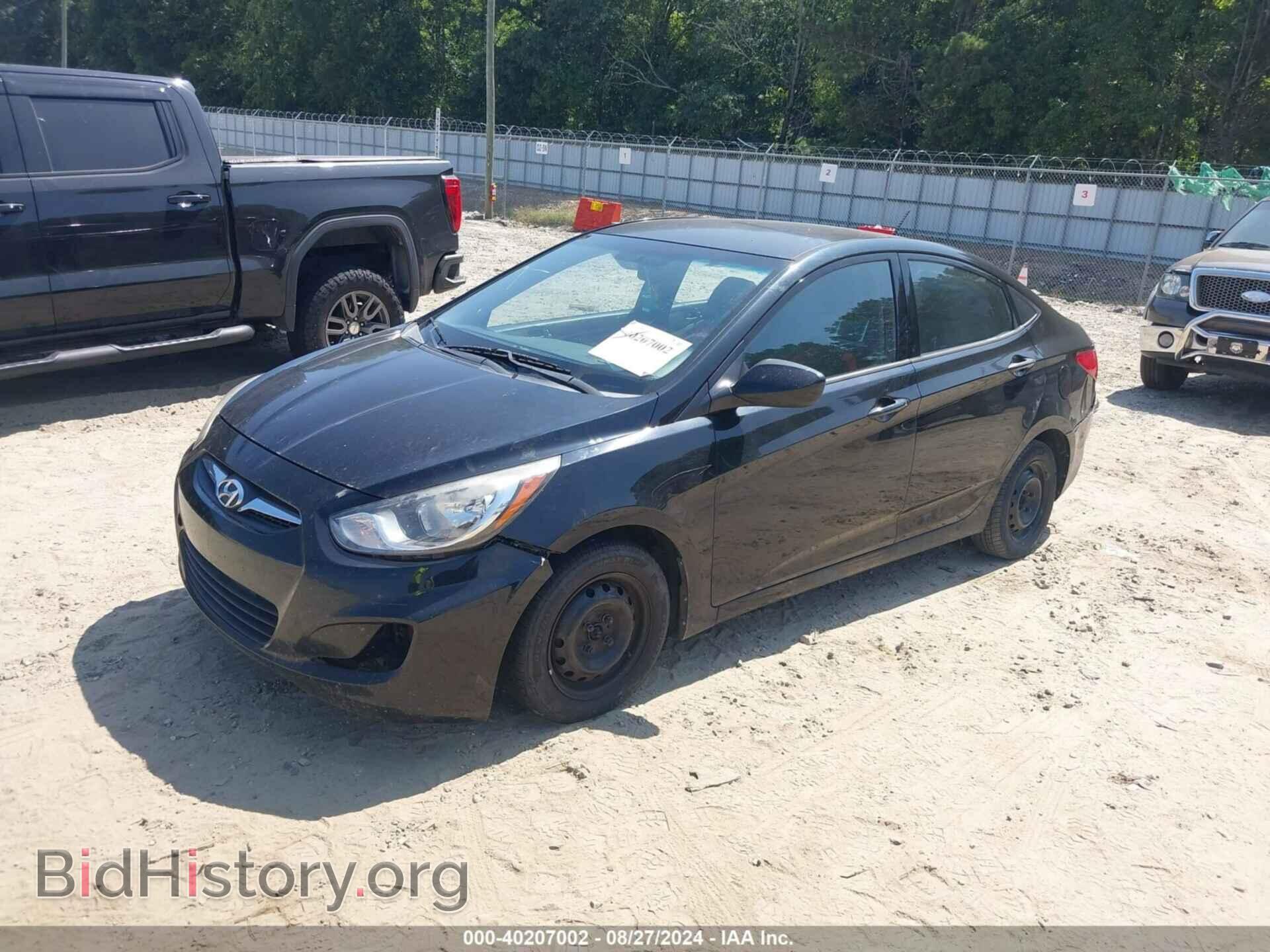 2013 HYUNDAI ACCENT - VIN: KMHCT4AE4DU296611 - Фото 2