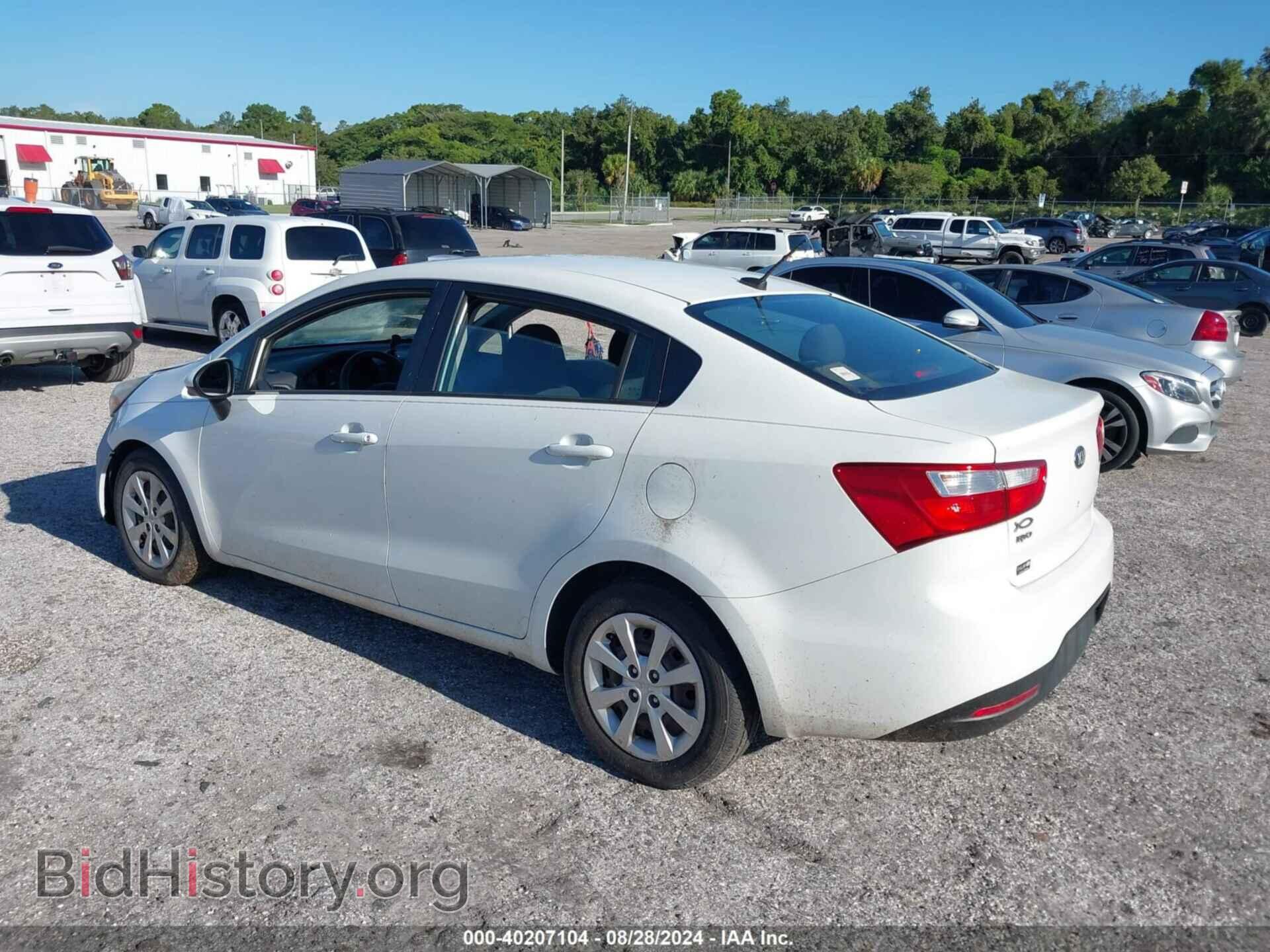 2013 KIA RIO - VIN: KNADM4A33D6290773 - Фото 3