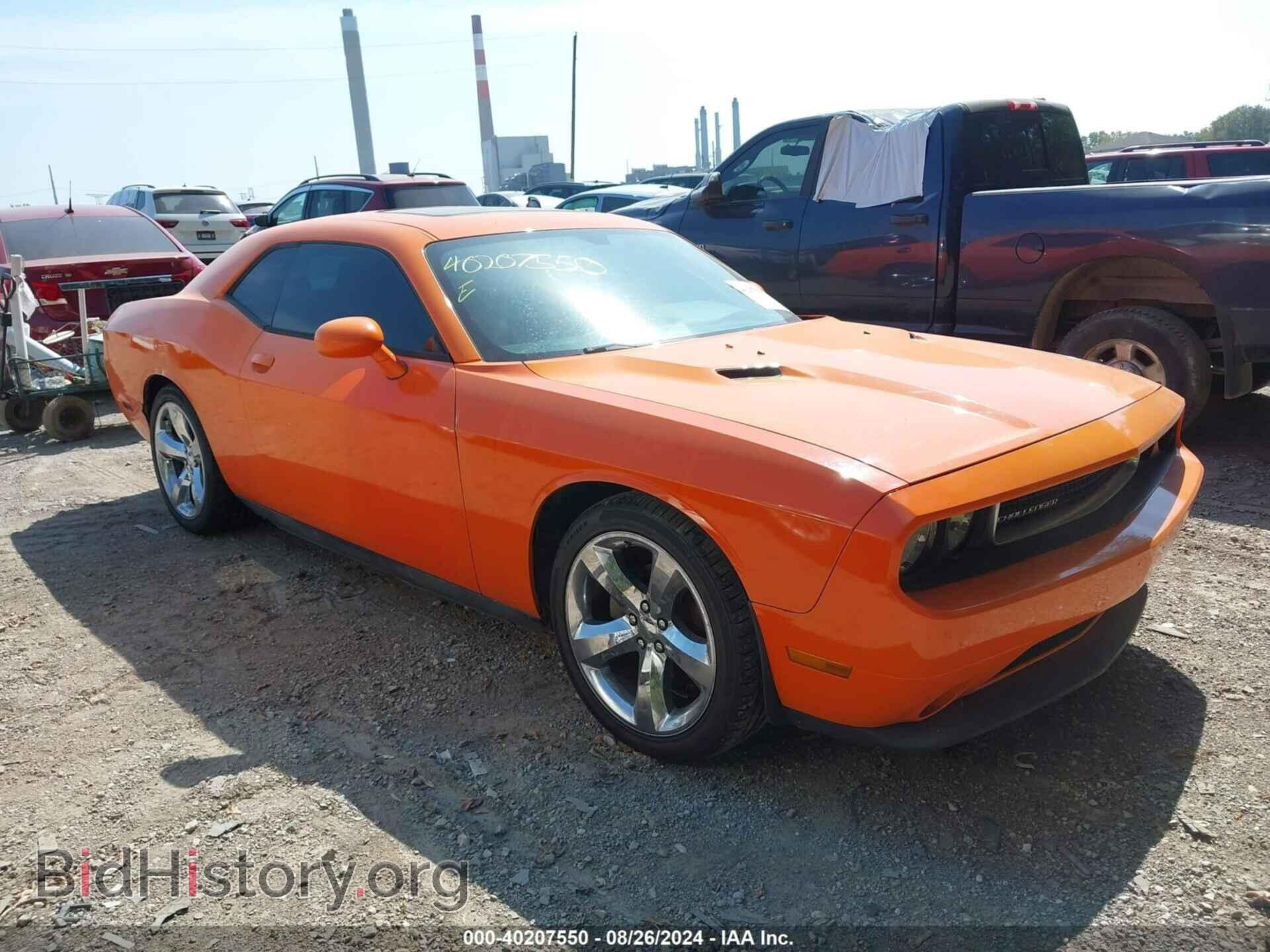 Photo 2C3CDYAGXCH128214 - DODGE CHALLENGER 2012