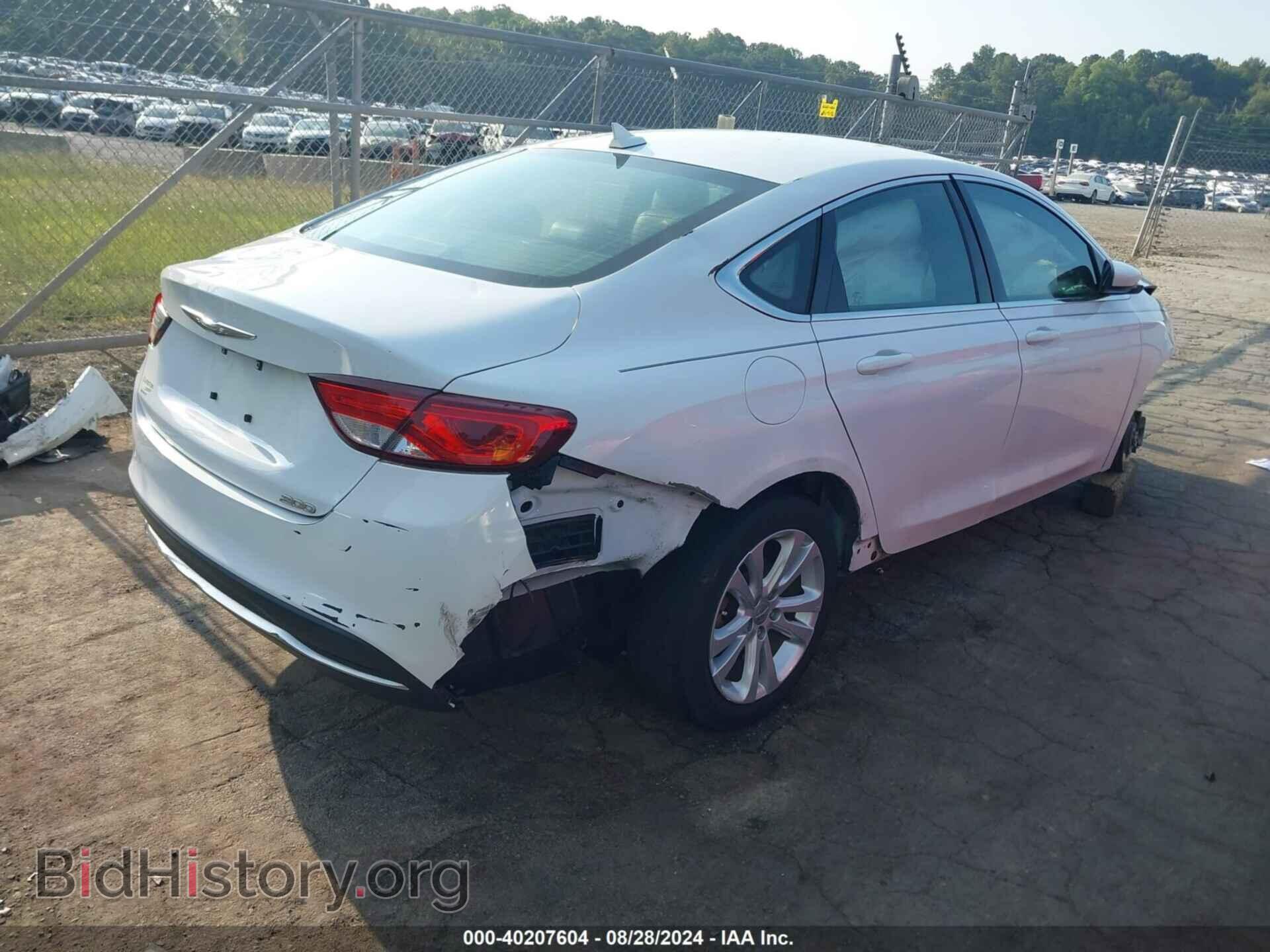 2017 CHRYSLER 200 - VIN: 1C3CCCAB9HN508962 - Фото 4