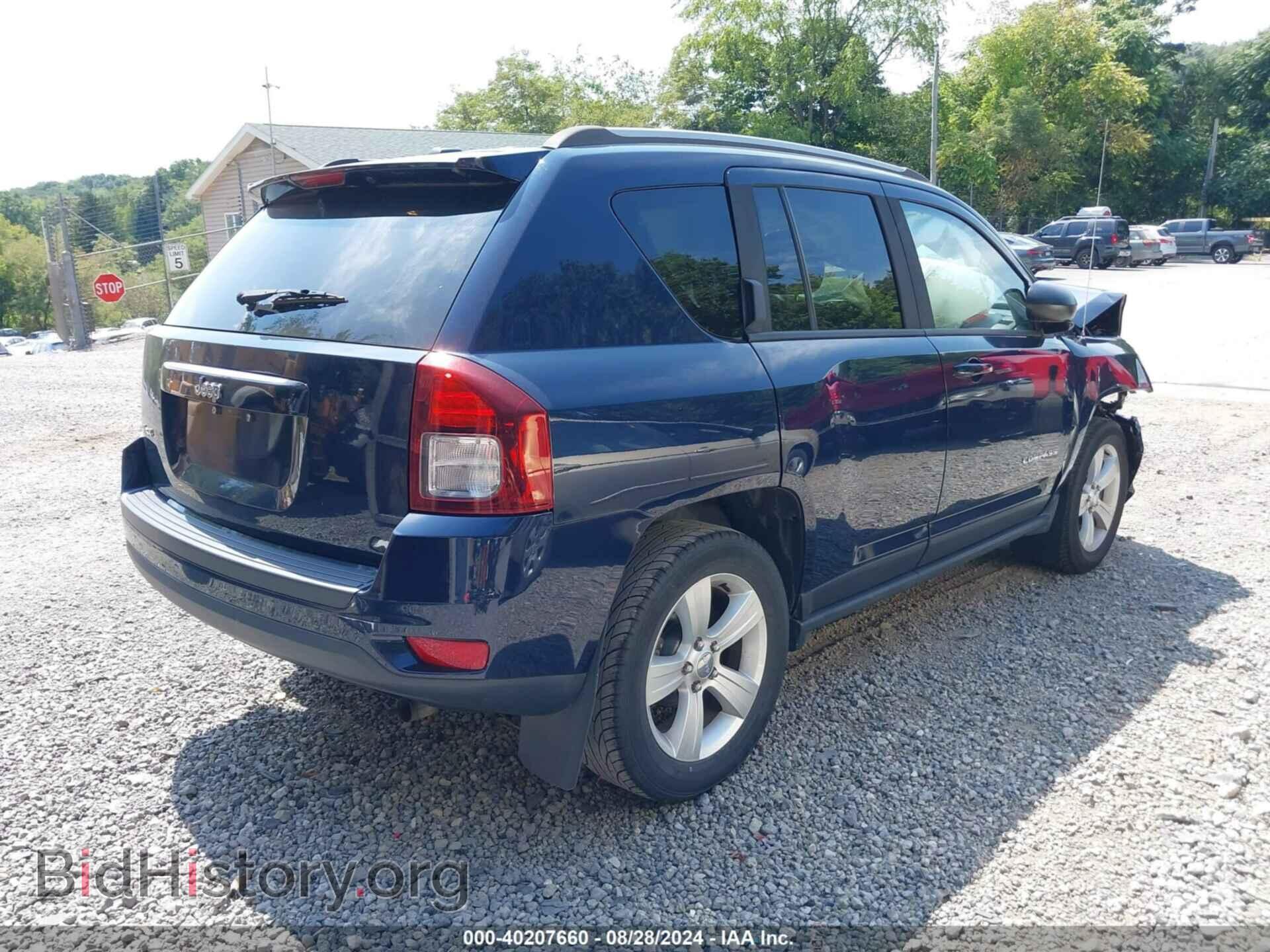 2016 JEEP COMPASS - VIN: 1C4NJDBB1GD610274 - Фото 4
