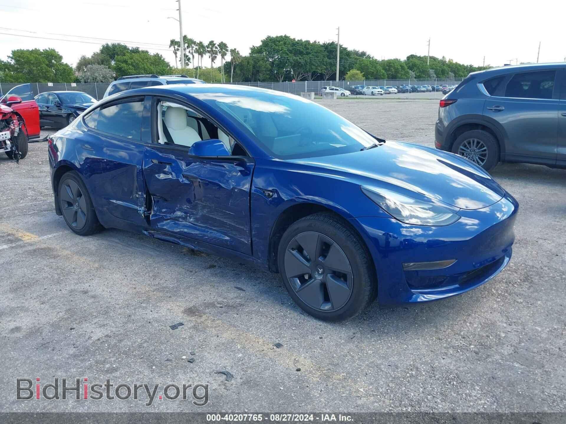 Photo 5YJ3E1EA7PF499199 - TESLA MODEL 3 2023