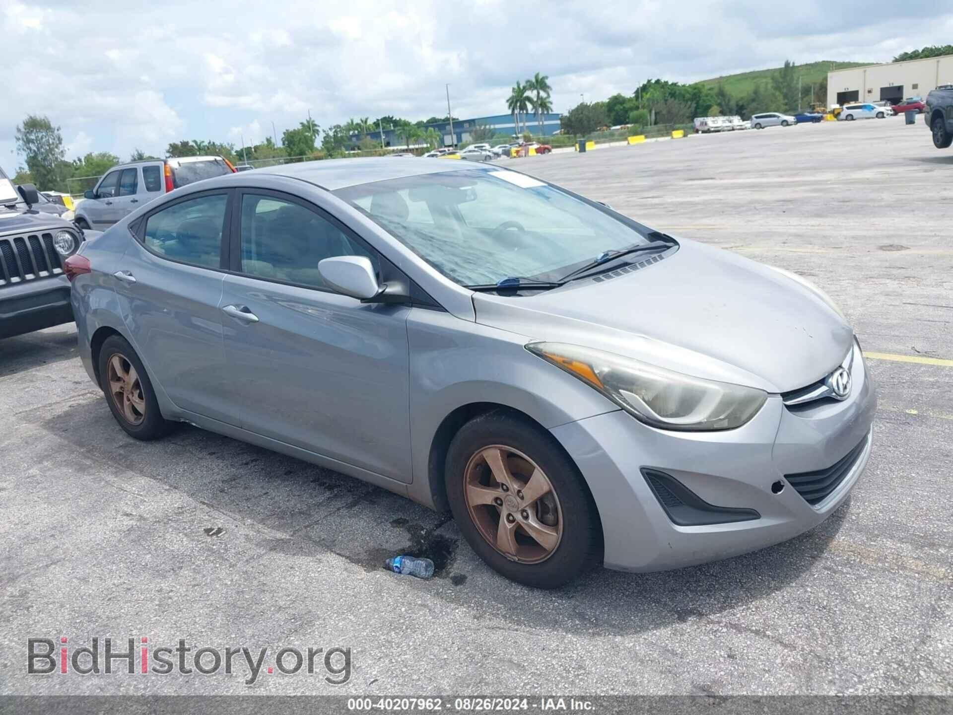 Photo KMHDH4AE8EU194400 - HYUNDAI ELANTRA 2014