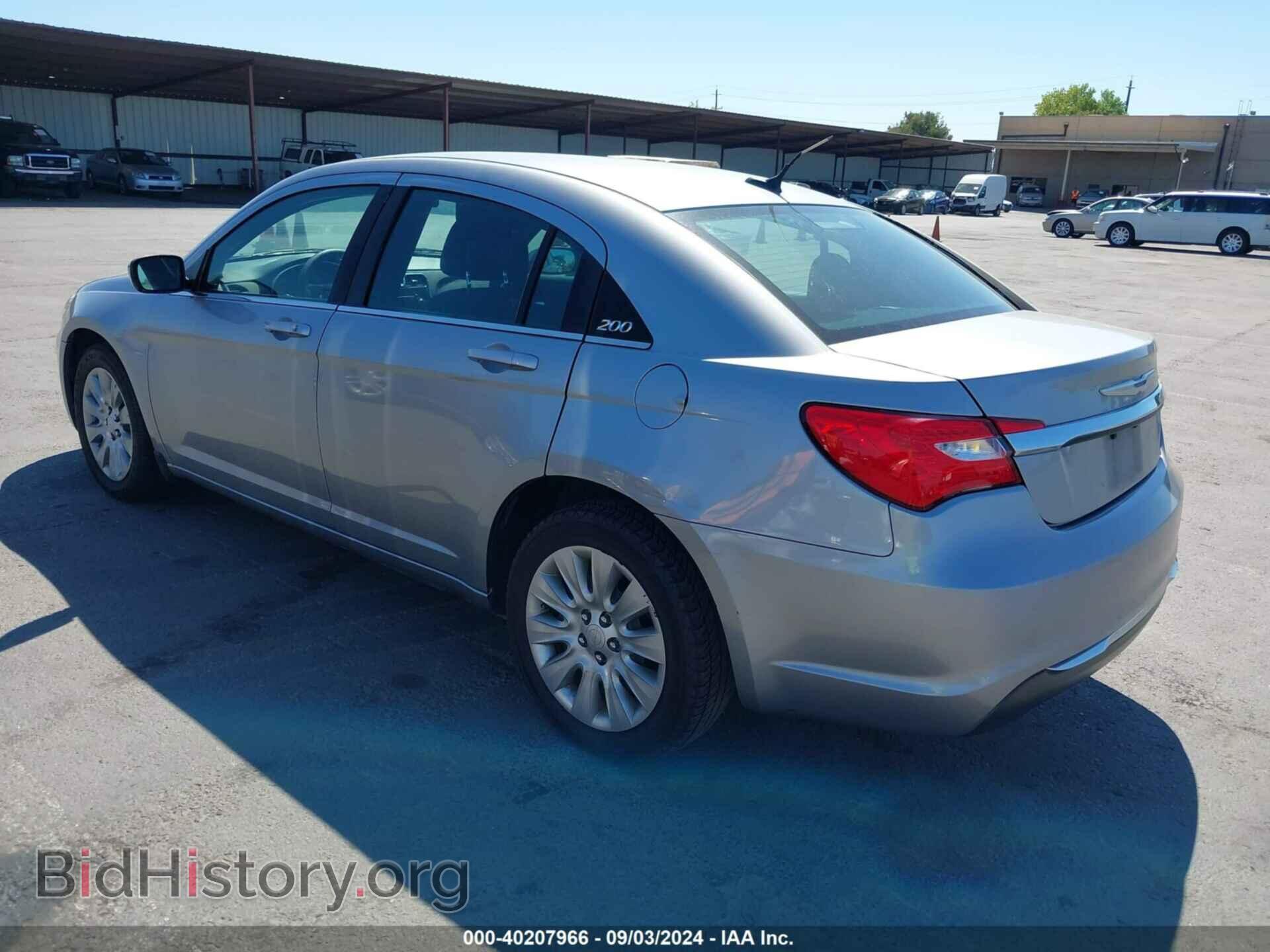 2014 CHRYSLER 200 - VIN: 1C3CCBAB1EN213487 - Фото 3