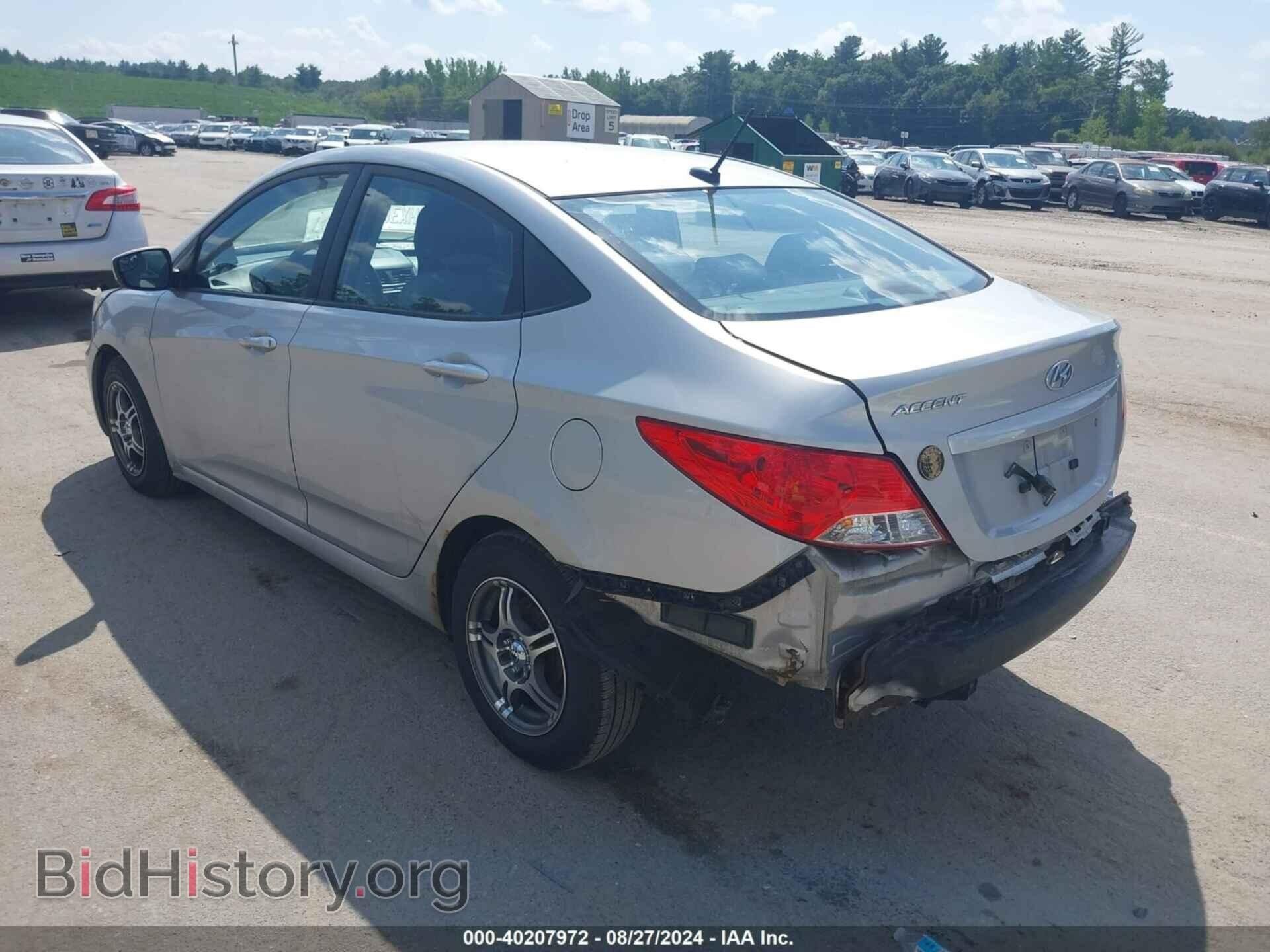 2014 HYUNDAI ACCENT - VIN: KMHCT4AE1EU700126 - Фото 3