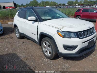 2020 Jeep COMPASS Latitude 4X4, white — VIN 3C4NJDBB3LT175441, IAAI