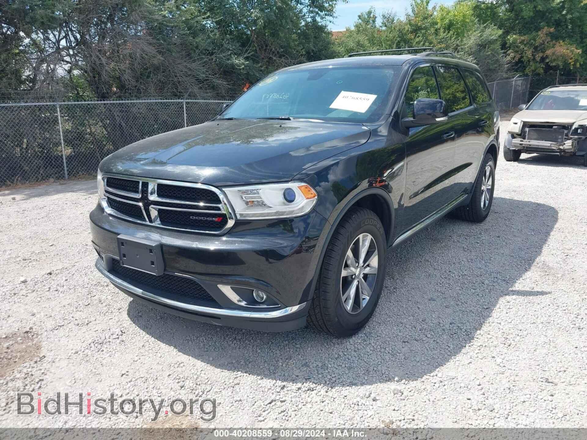 2016 DODGE DURANGO - VIN: 1C4RDJDG5GC484376 - Photo 2