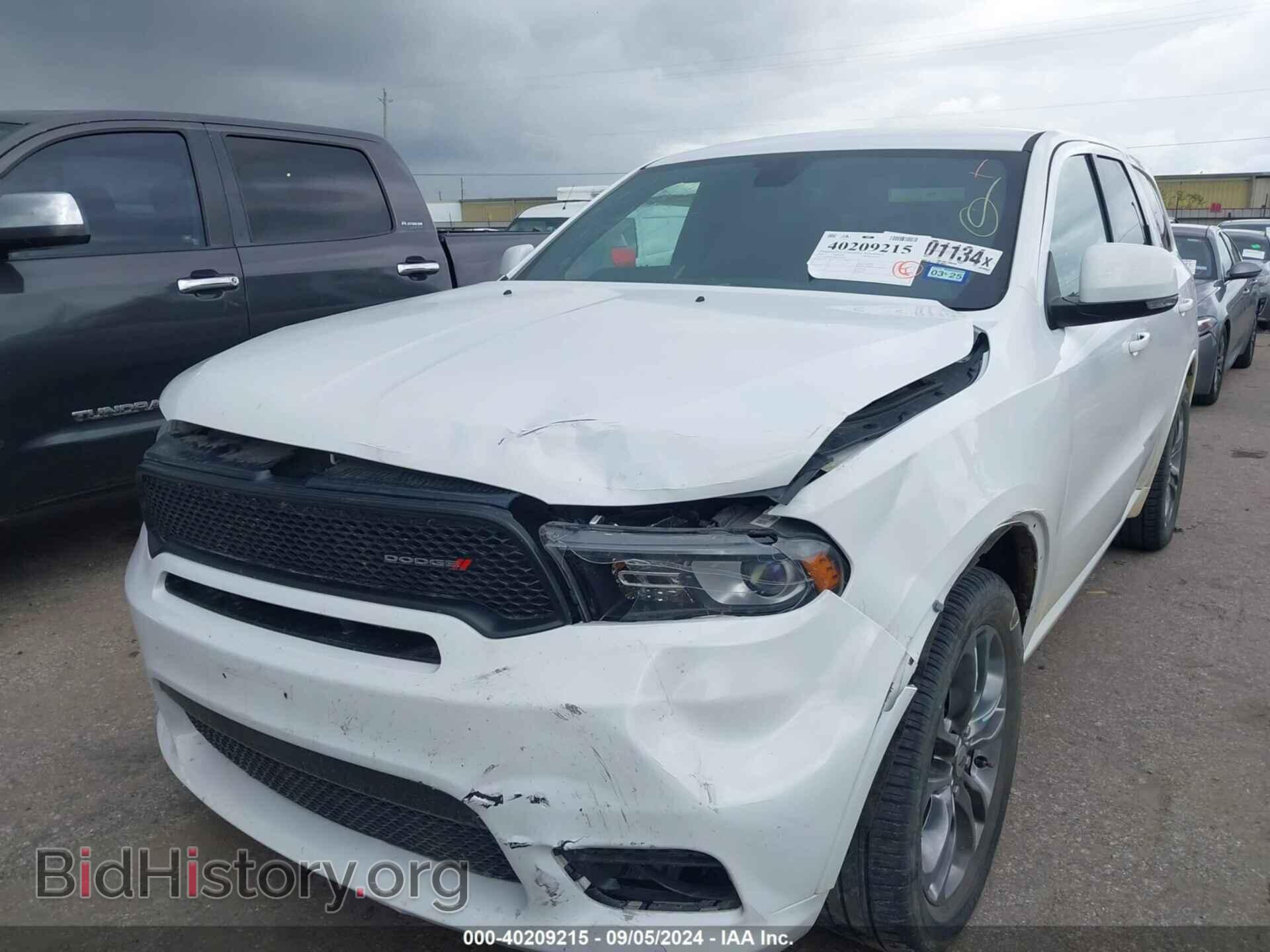 2019 DODGE DURANGO - VIN: 1C4RDHDG0KC769147 - Фото 2