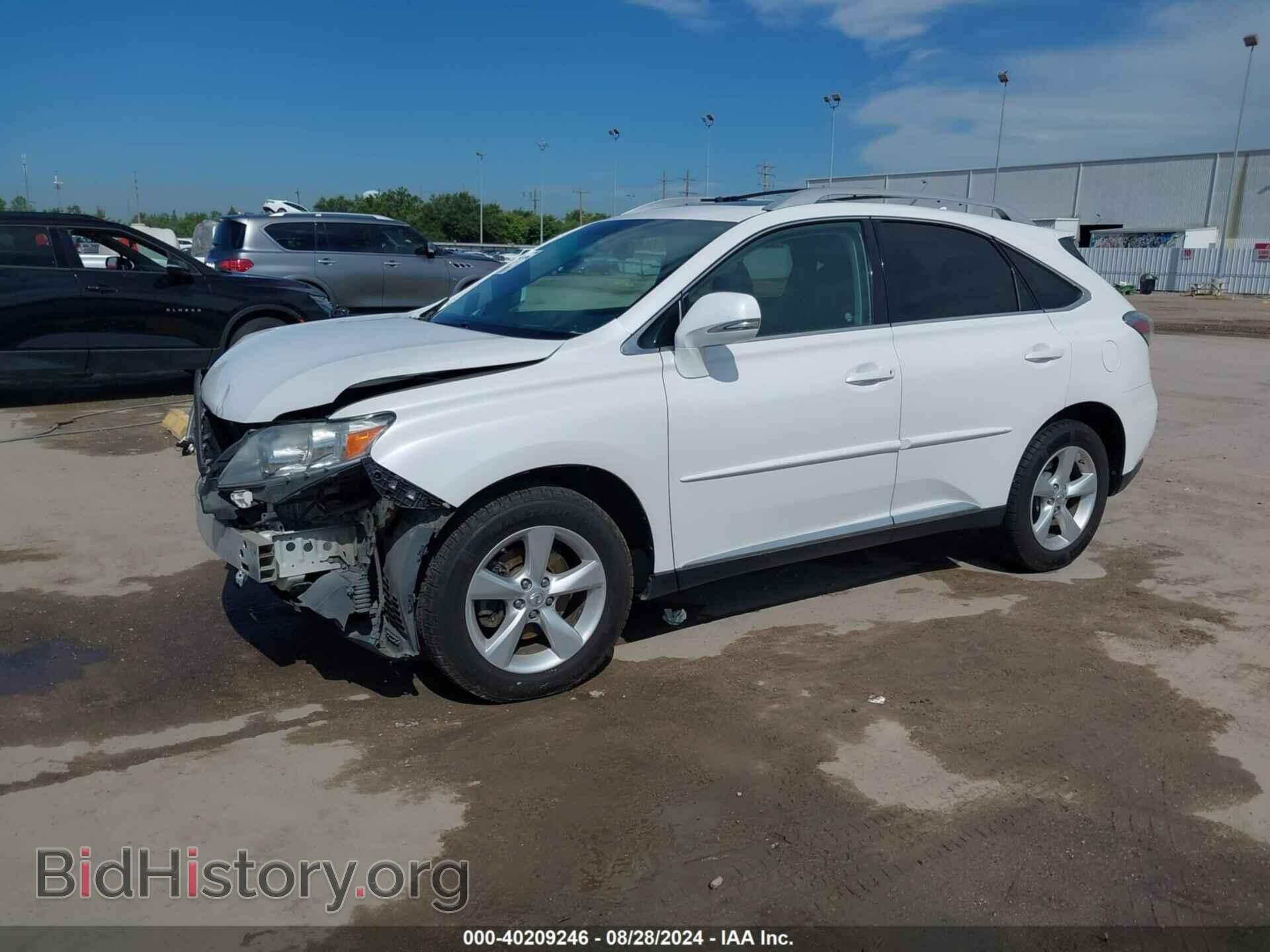 2011 LEXUS RX 350 - VIN: 2T2BK1BA6BC097448 - Фото 2