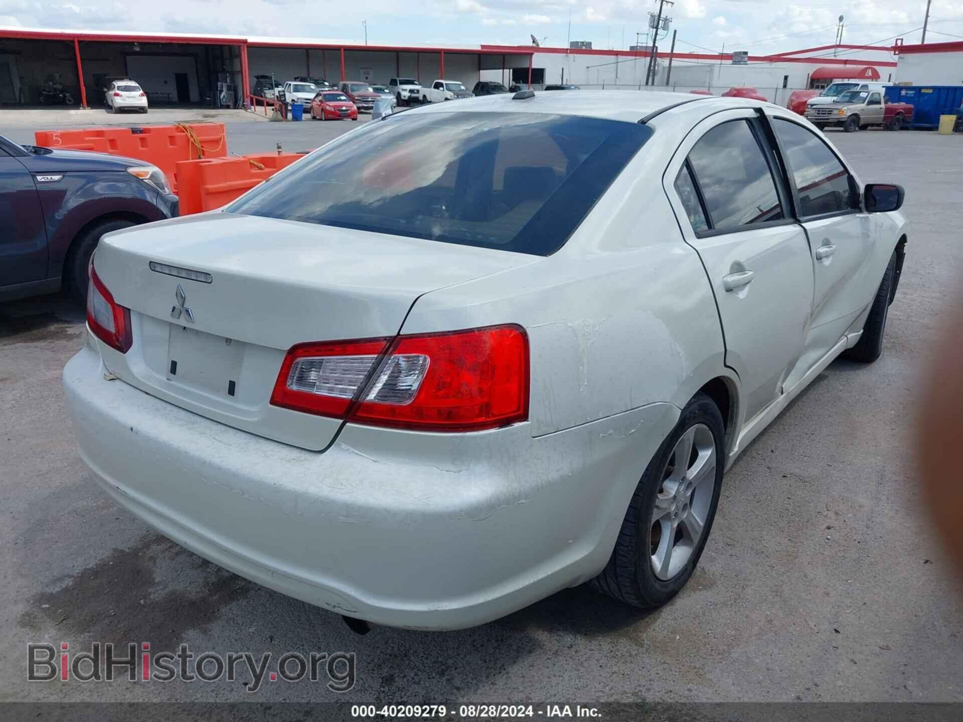 2009 MITSUBISHI GALANT - VIN: 4A3AB56F29E007701 - Фото 4