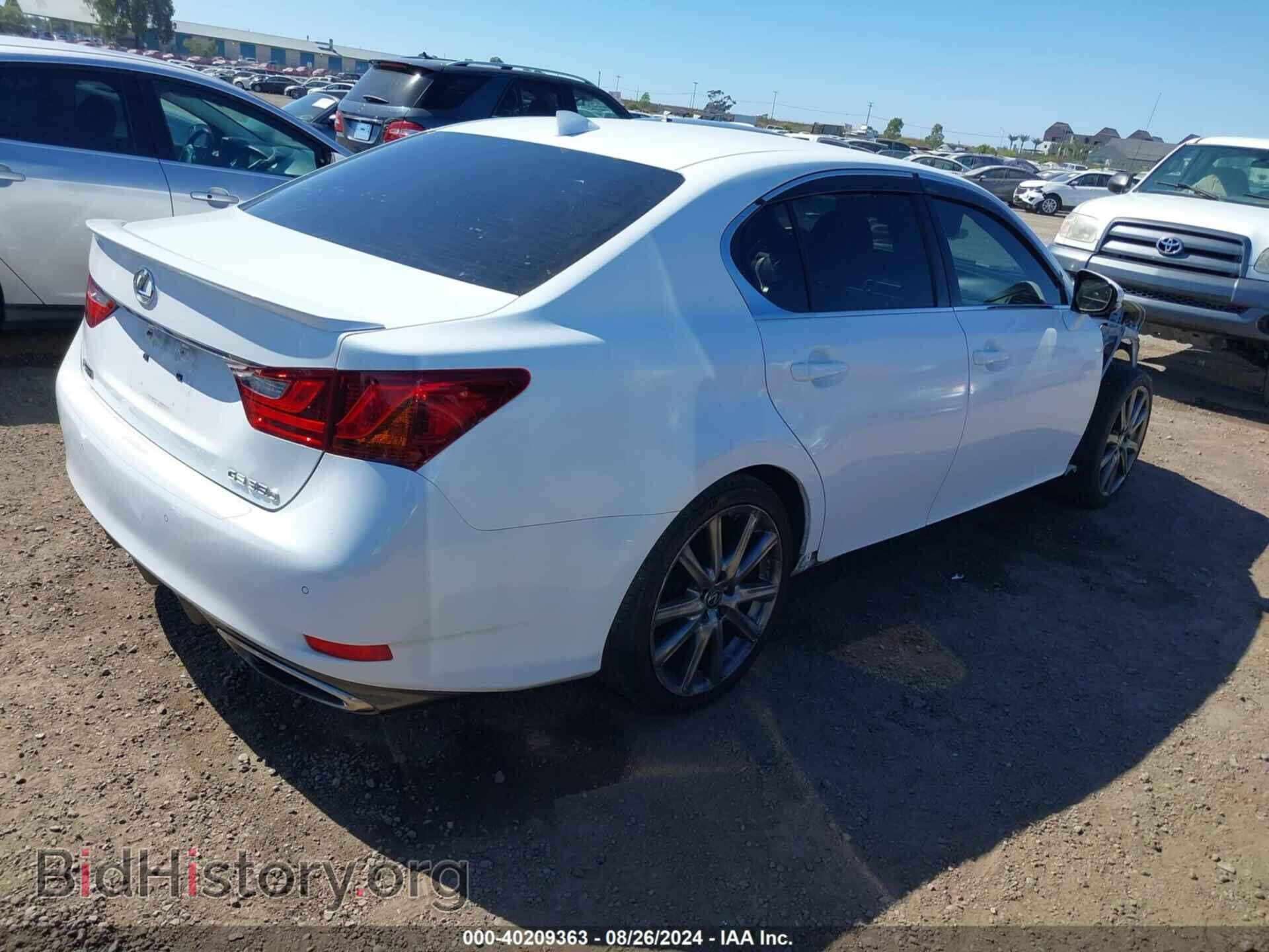 2015 LEXUS GS 350 - VIN: JTHBE1BL9FA020076 - Фото 4