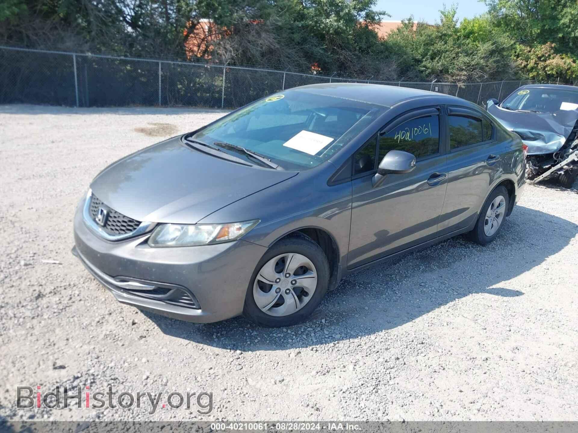 2013 HONDA CIVIC - VIN: 19XFB2F53DE065134 - Фото 2