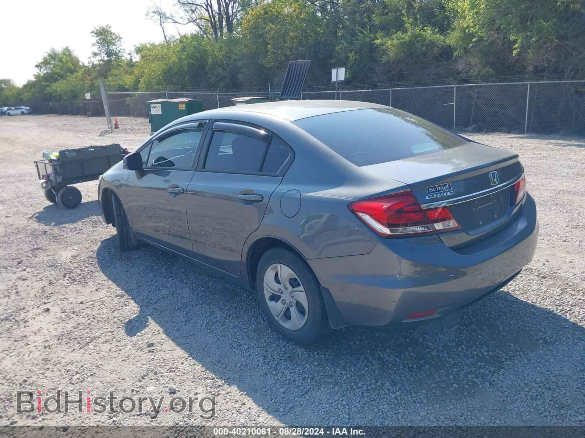 2013 HONDA CIVIC - VIN: 19XFB2F53DE065134 - Фото 3