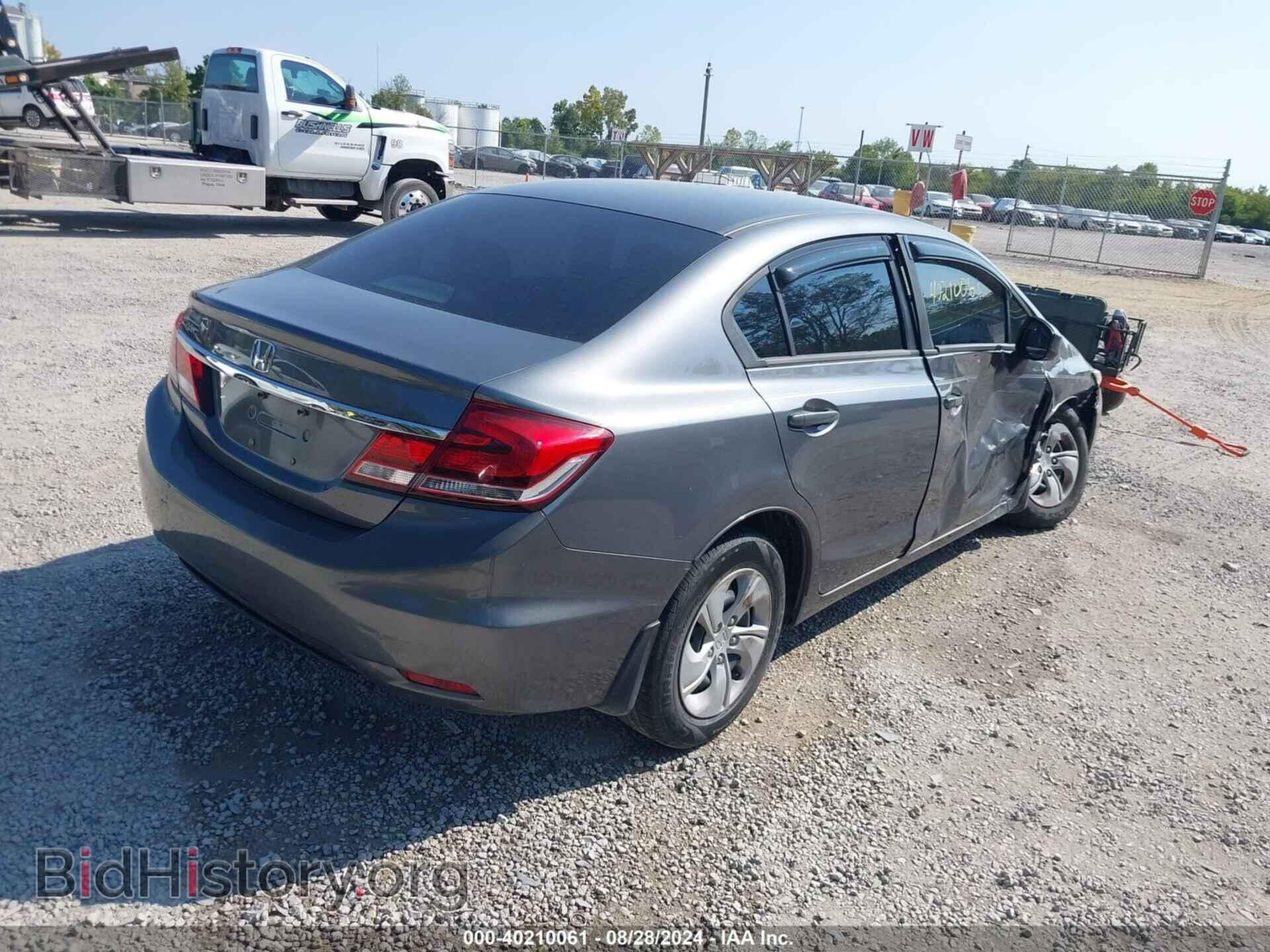 2013 HONDA CIVIC - VIN: 19XFB2F53DE065134 - Фото 4
