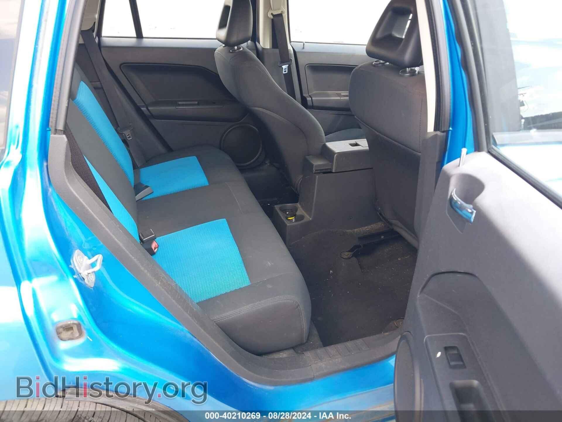 2008 DODGE CALIBER - VIN: 1B3HB78K38D596318 - Фото 8
