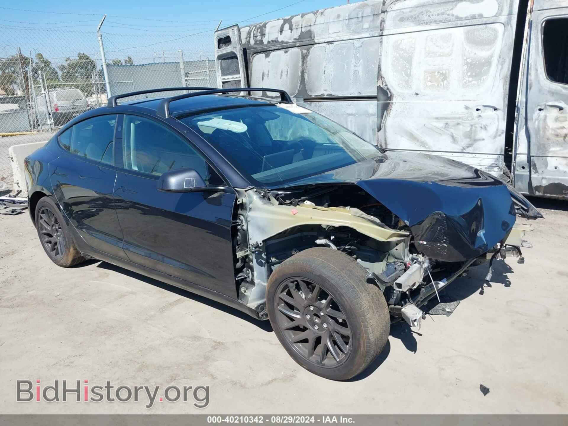 Photo 5YJ3E1EA2RF749483 - TESLA MODEL 3 2024