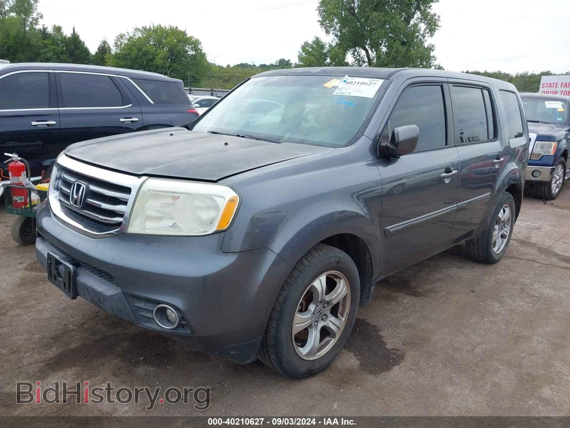 2012 HONDA PILOT - VIN: 5FNYF3H59CB021308 - Фото 2