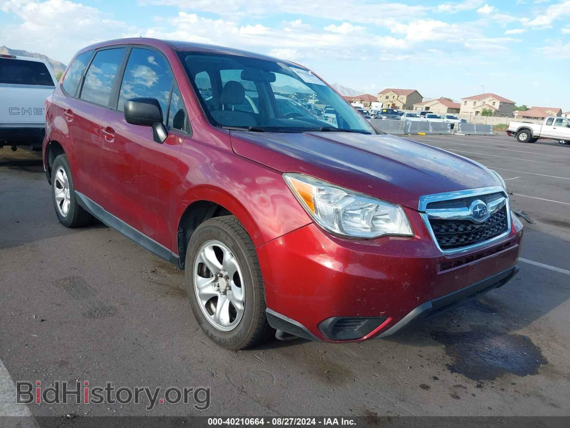 Фотография JF2SJAAC7EH486322 - SUBARU FORESTER 2014