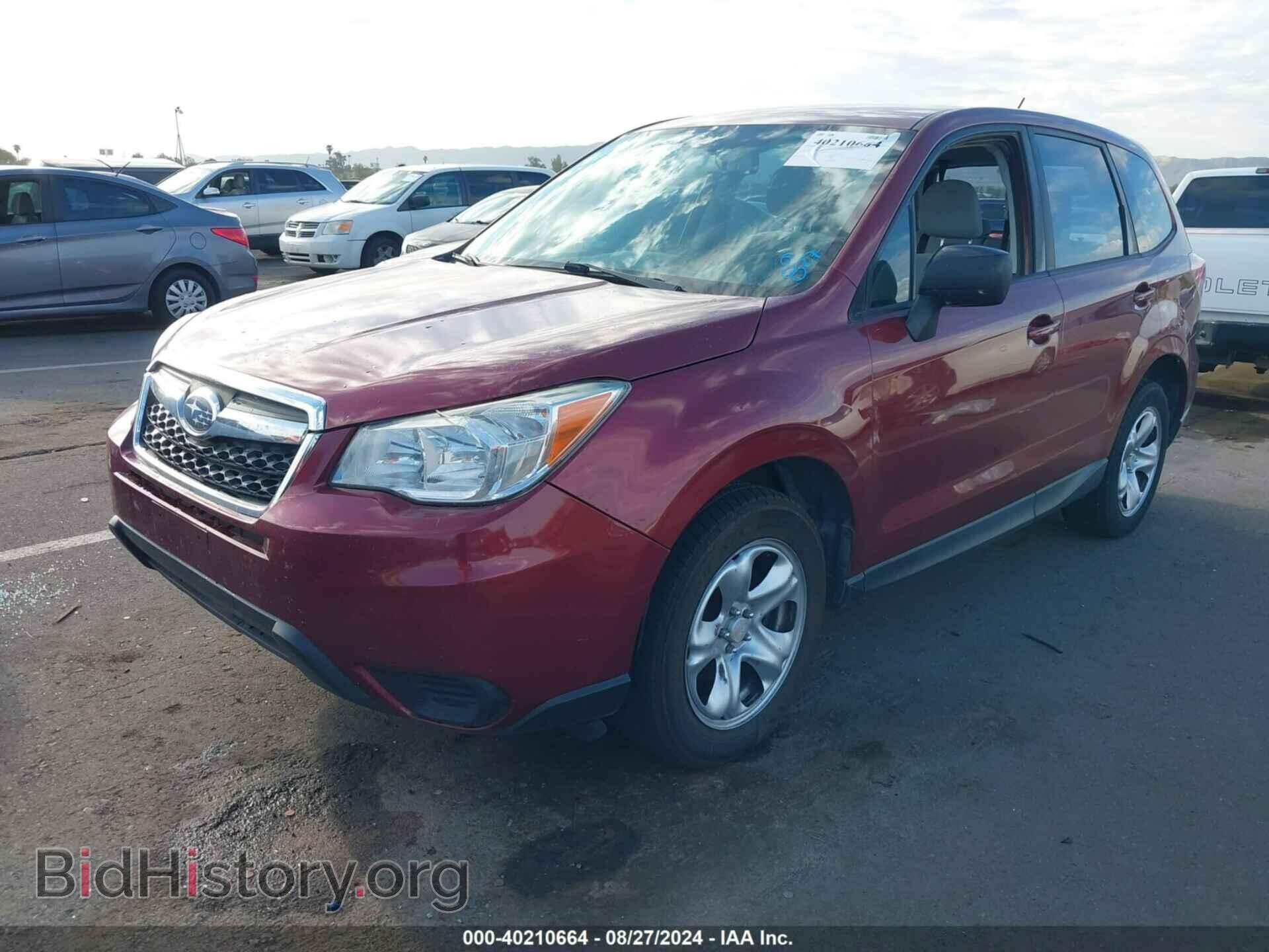 2014 SUBARU FORESTER - VIN: JF2SJAAC7EH486322 - Фото 2