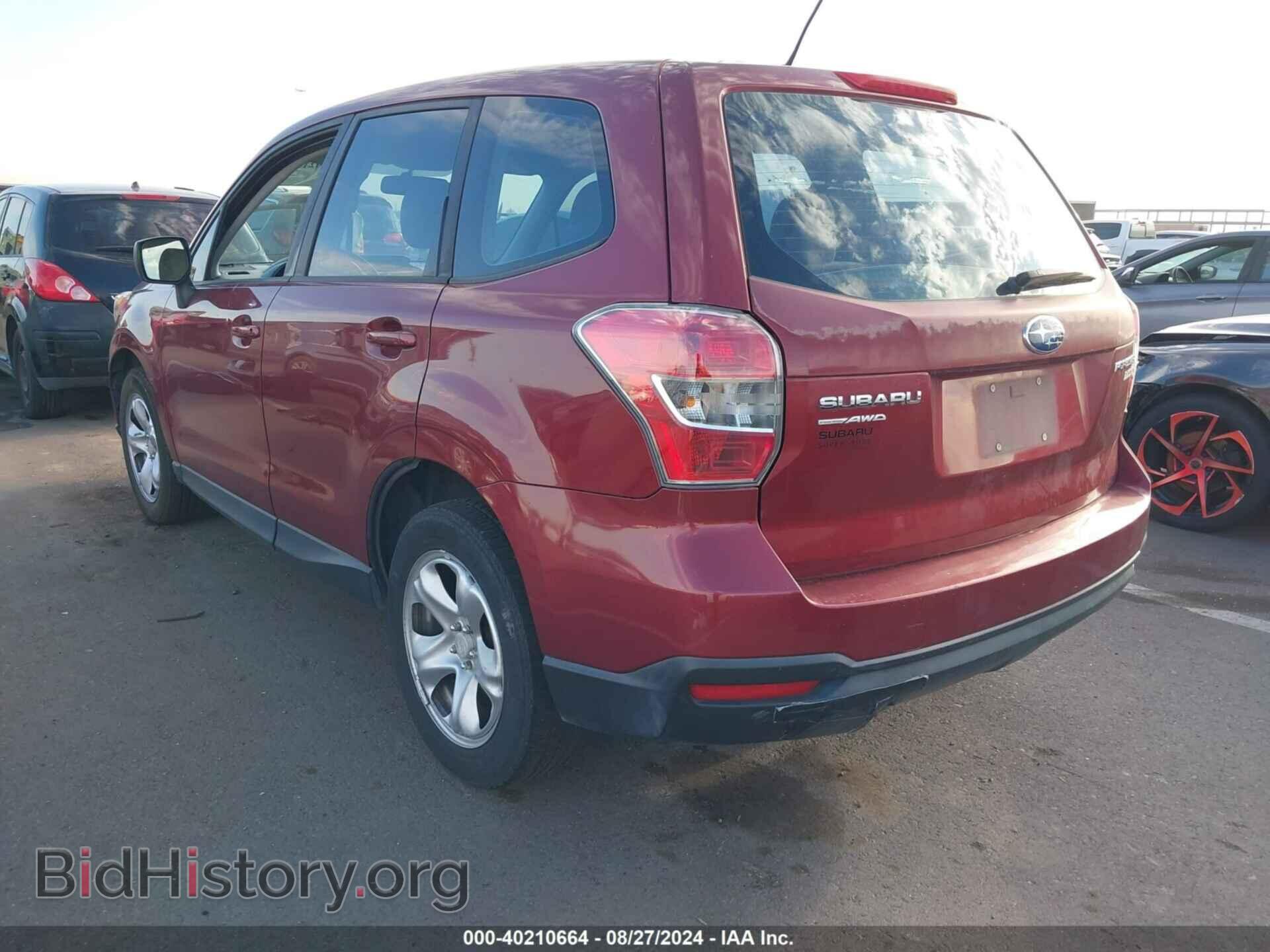 2014 SUBARU FORESTER - VIN: JF2SJAAC7EH486322 - Фото 3