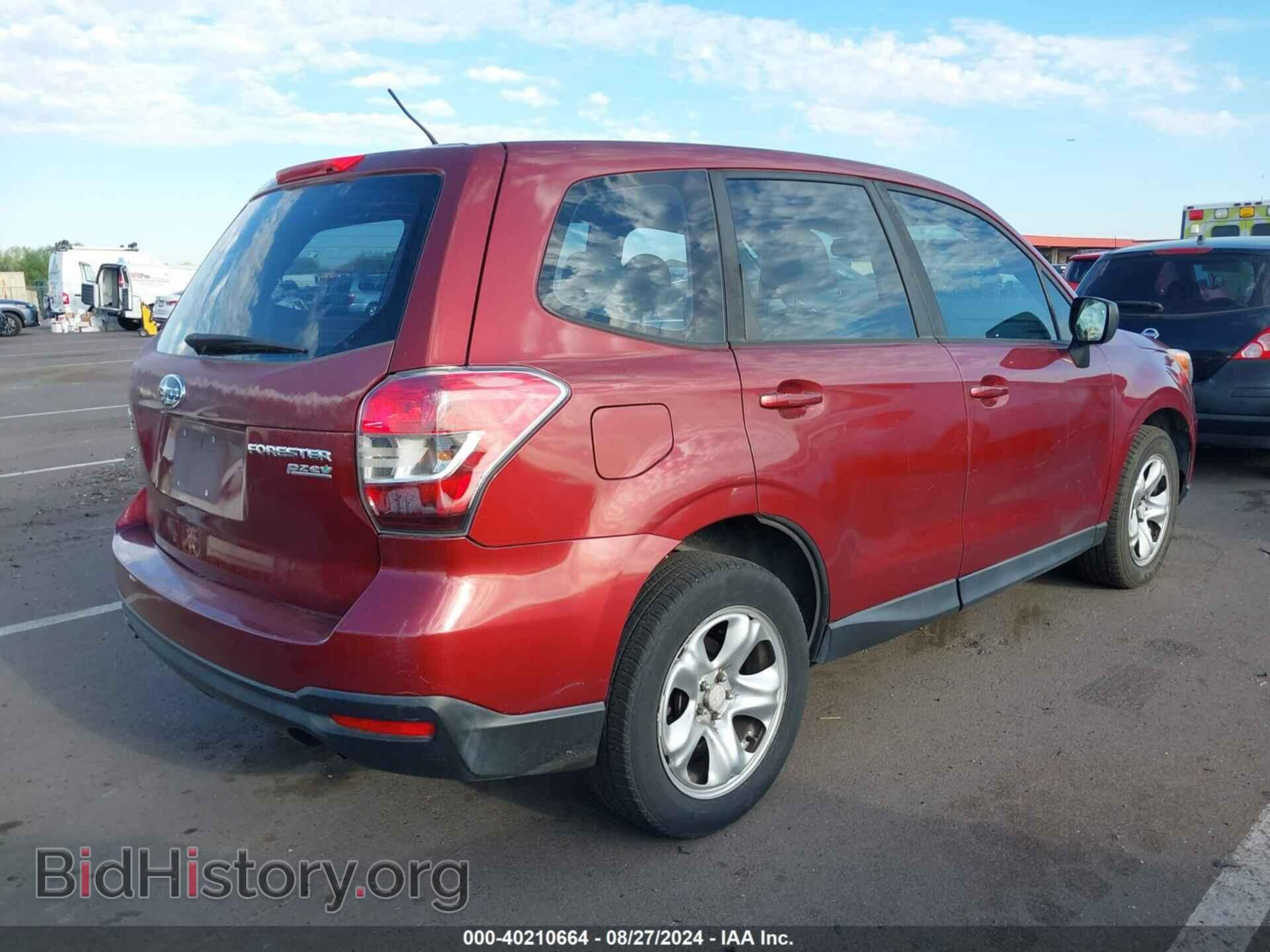 2014 SUBARU FORESTER - VIN: JF2SJAAC7EH486322 - Фото 4