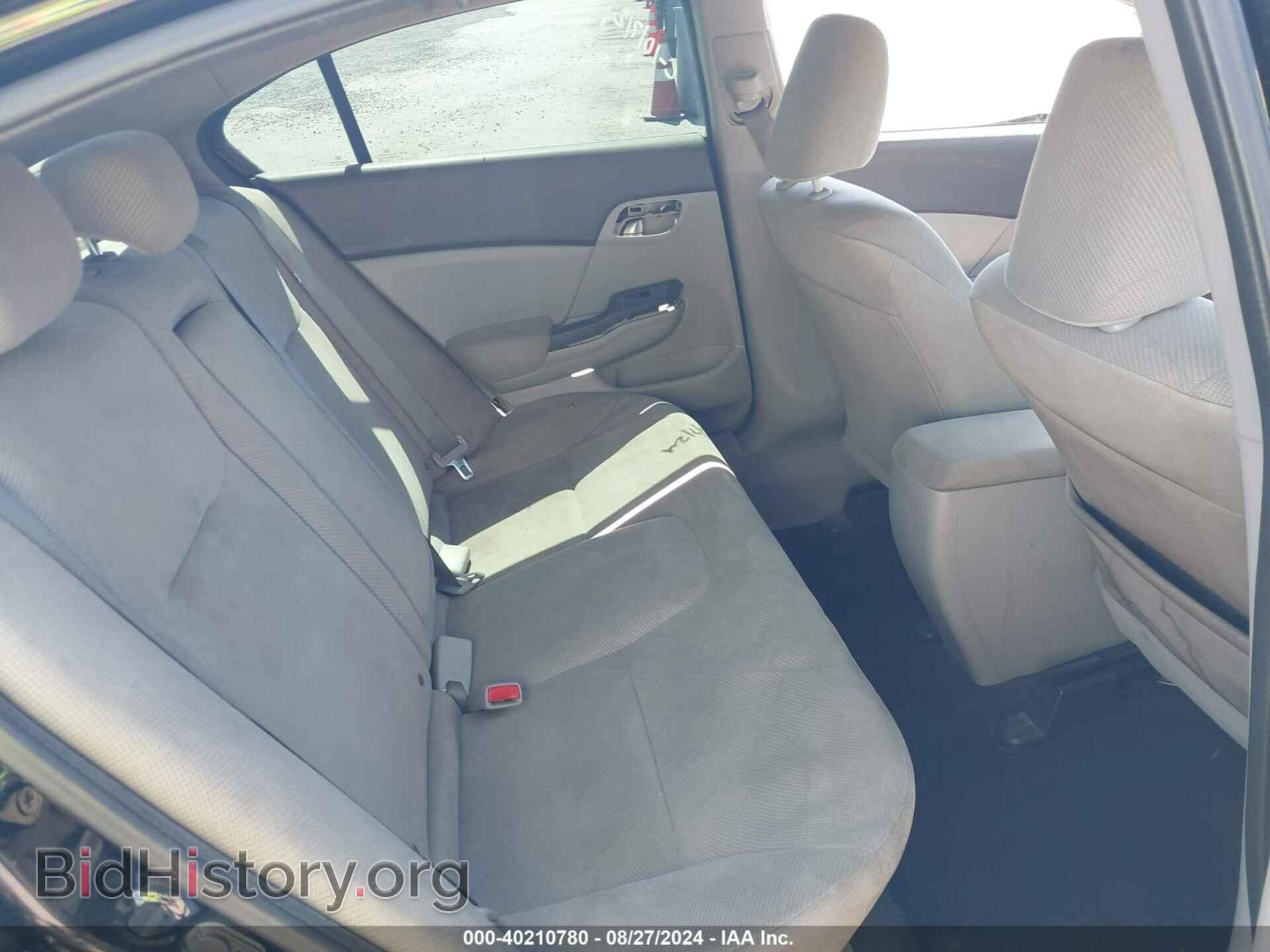 2012 HONDA CIVIC - VIN: 19XFB2F81CE354375 - Фото 8