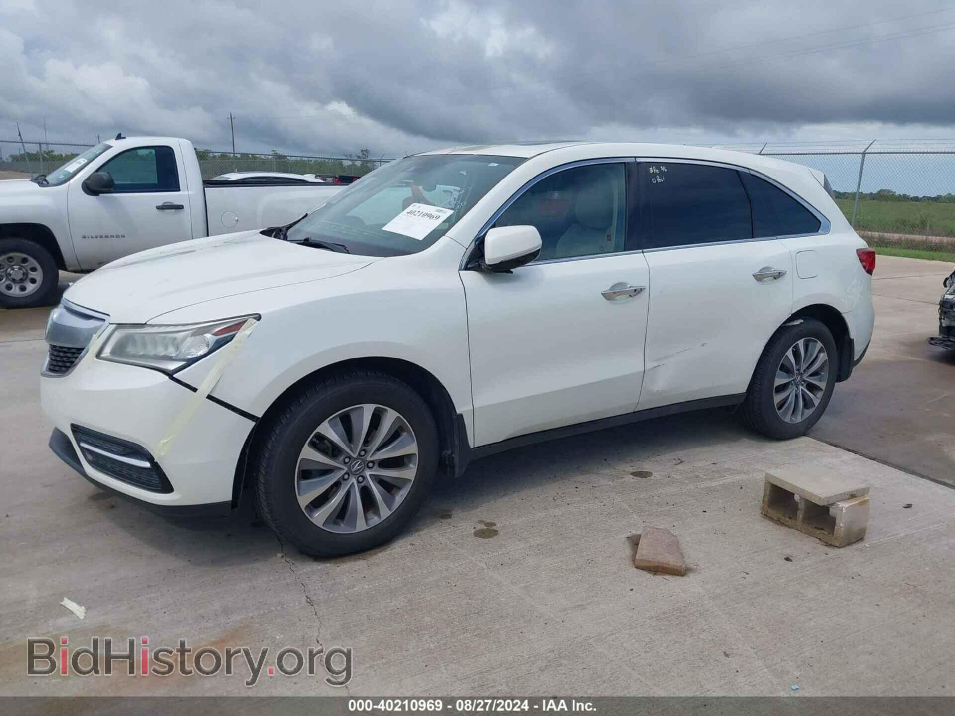 2015 ACURA MDX - VIN: 5FRYD4H41FB010261 - Фото 2