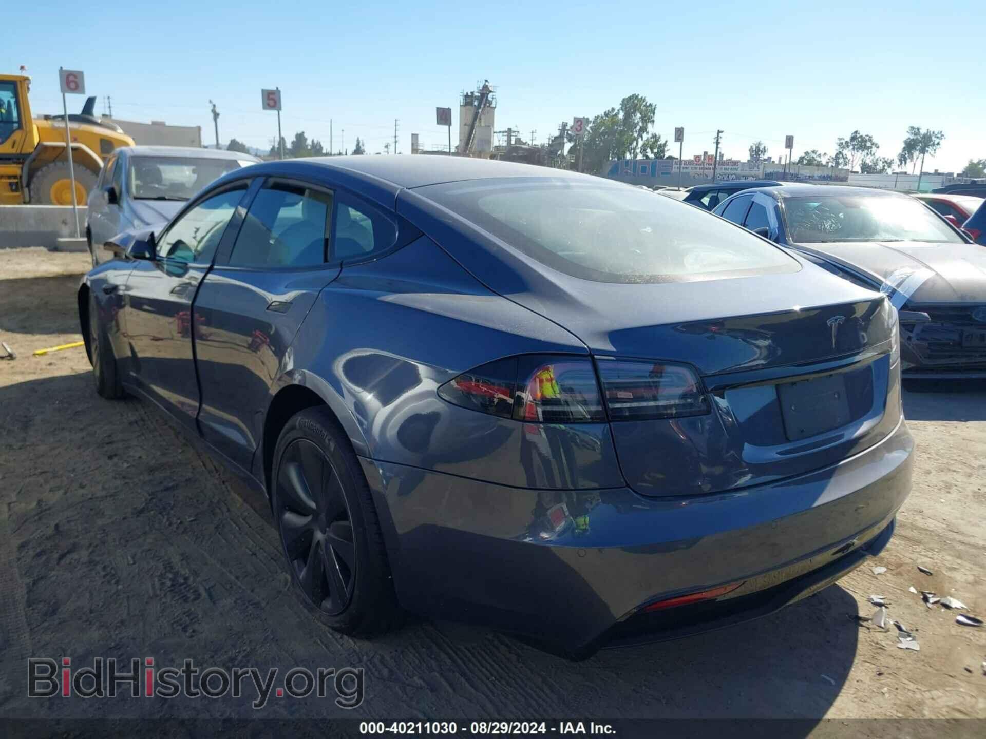 2022 TESLA MODEL S - VIN: 5YJSA1E50NF491534 - Фото 3