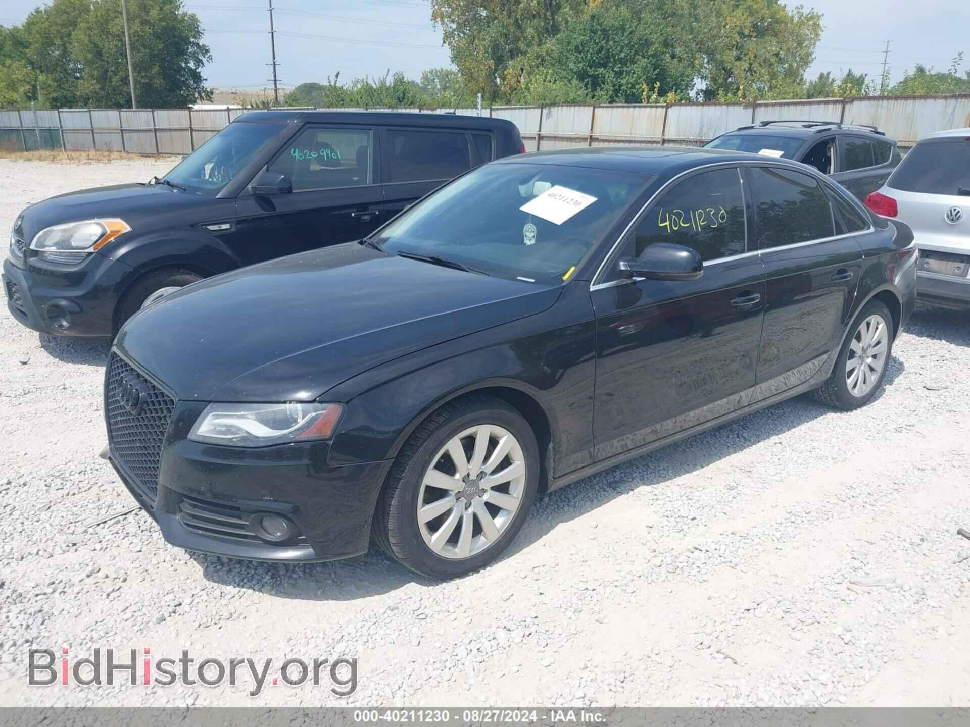 2011 AUDI A4 - VIN: WAUHFAFL8BN027572 - Фото 2