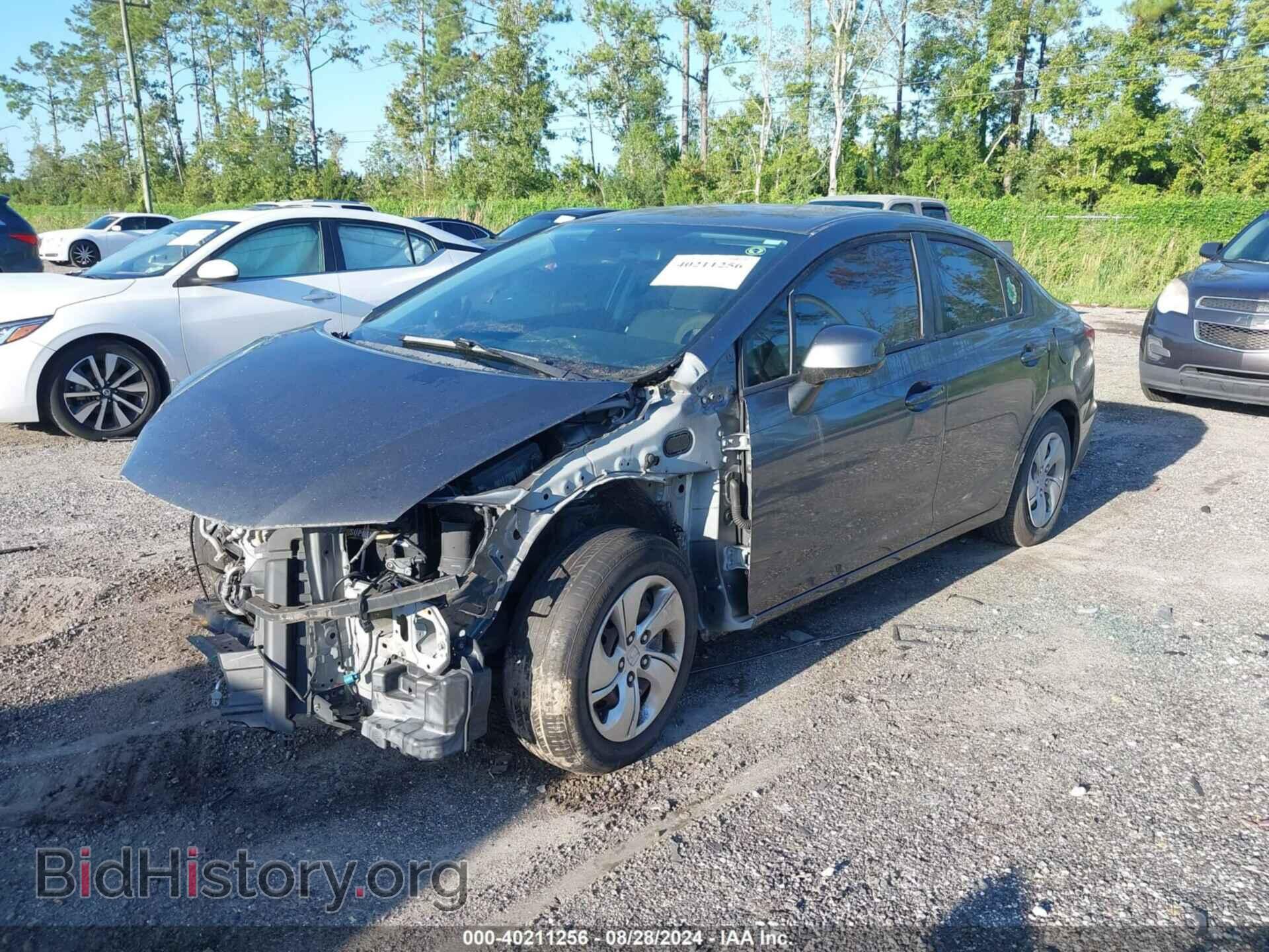2013 HONDA CIVIC - VIN: 19XFB2F55DE023046 - Фото 2