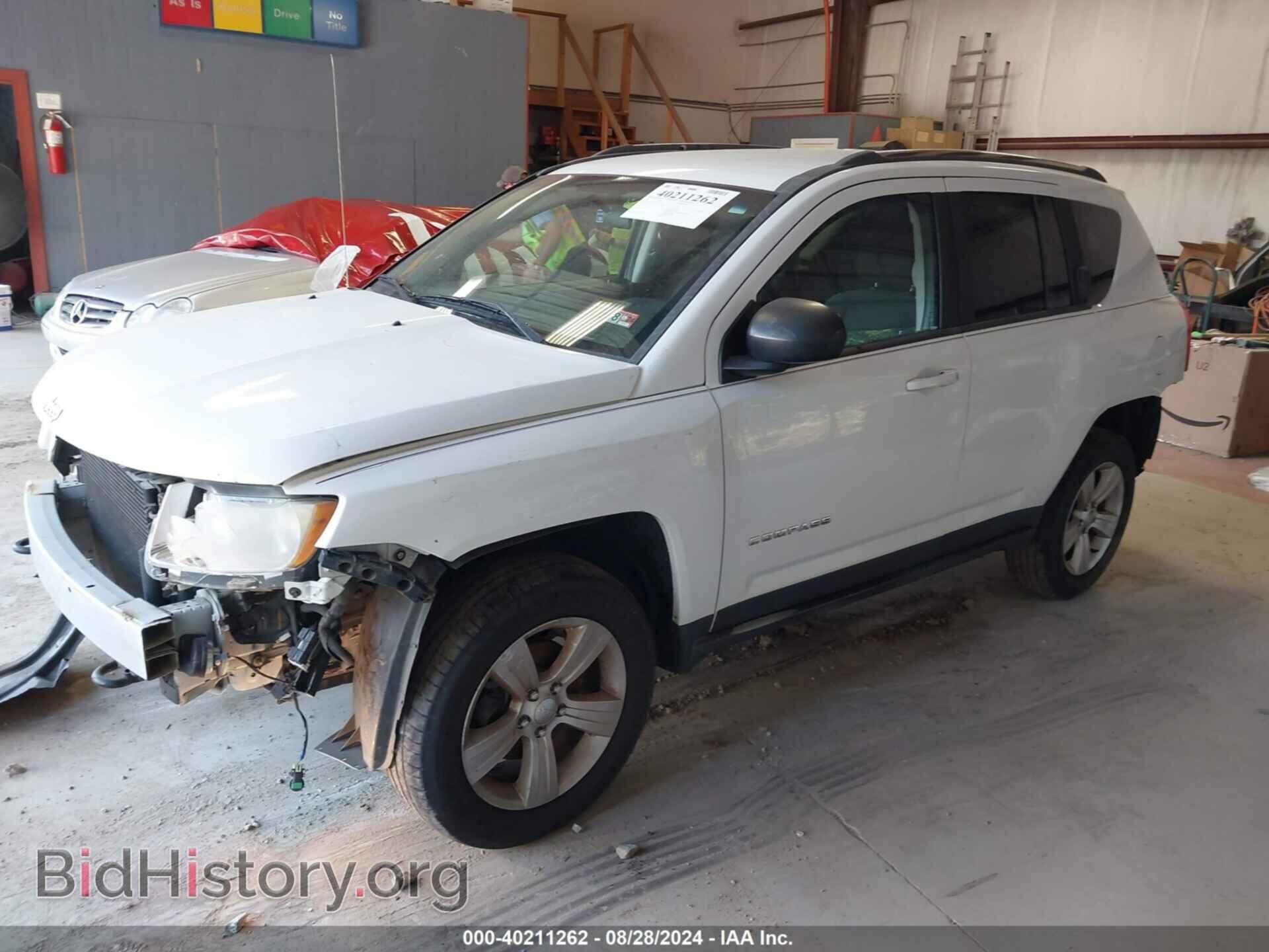 2013 JEEP COMPASS - VIN: 1C4NJDBB4DD221690 - Фото 2