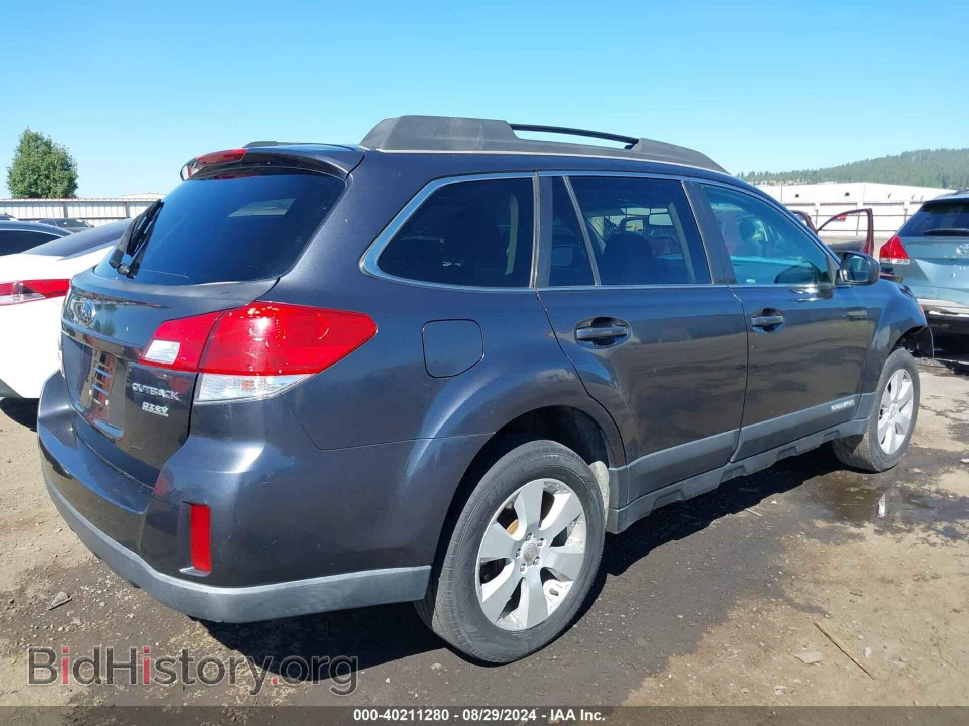 2011 SUBARU OUTBACK - VIN: 4S4BRBCC7B3378555 - Фото 4